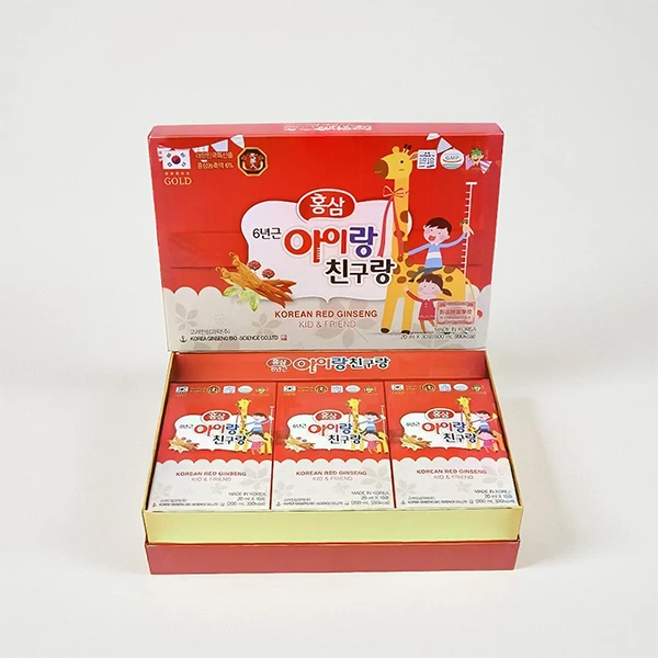 Nước Hồng Sâm Trẻ Em Hươu Cao Cổ 30 gói