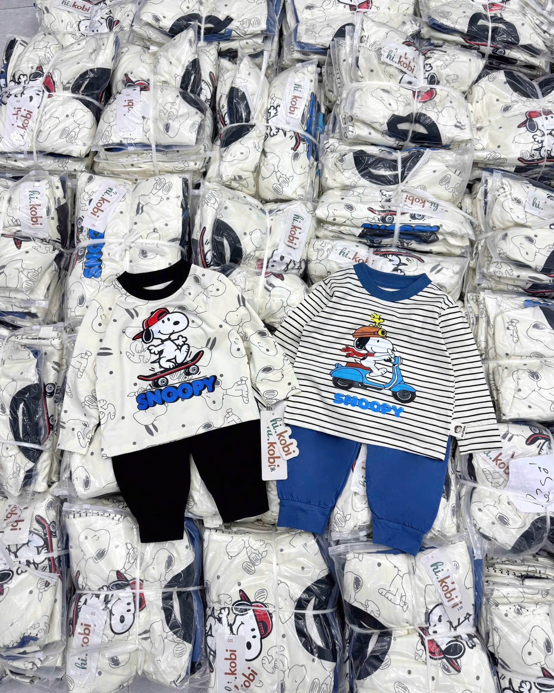 D20 SET 2 BỘ DÀI TAY CHÓ SNOOPY- A100.450