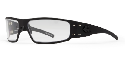 Gatorz (ANZI Z87 + MILSPEC) Magnum - Black w/ Black Logo, Inferno Photochromic w/ Anti-Fog (GZ-01-005)