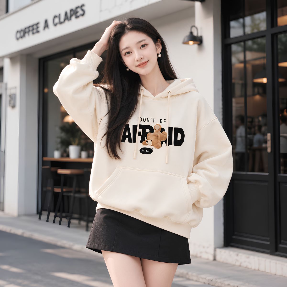 Áo nỉ hoodie nữ nhiều hình chất liệu nỉ da cá nhiều hình dễ mặc -  Loza NM001_thumbnail_7