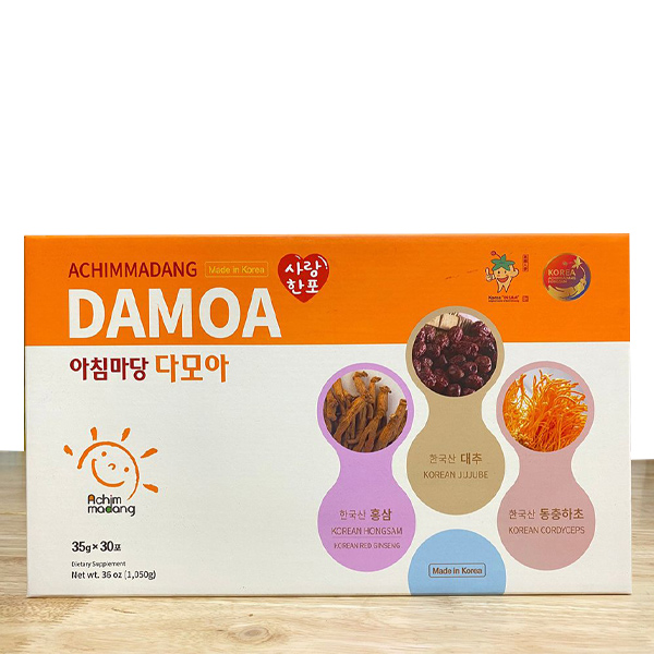 Nước hồng sâm đông trùng táo đỏ Damoa Achimmadang