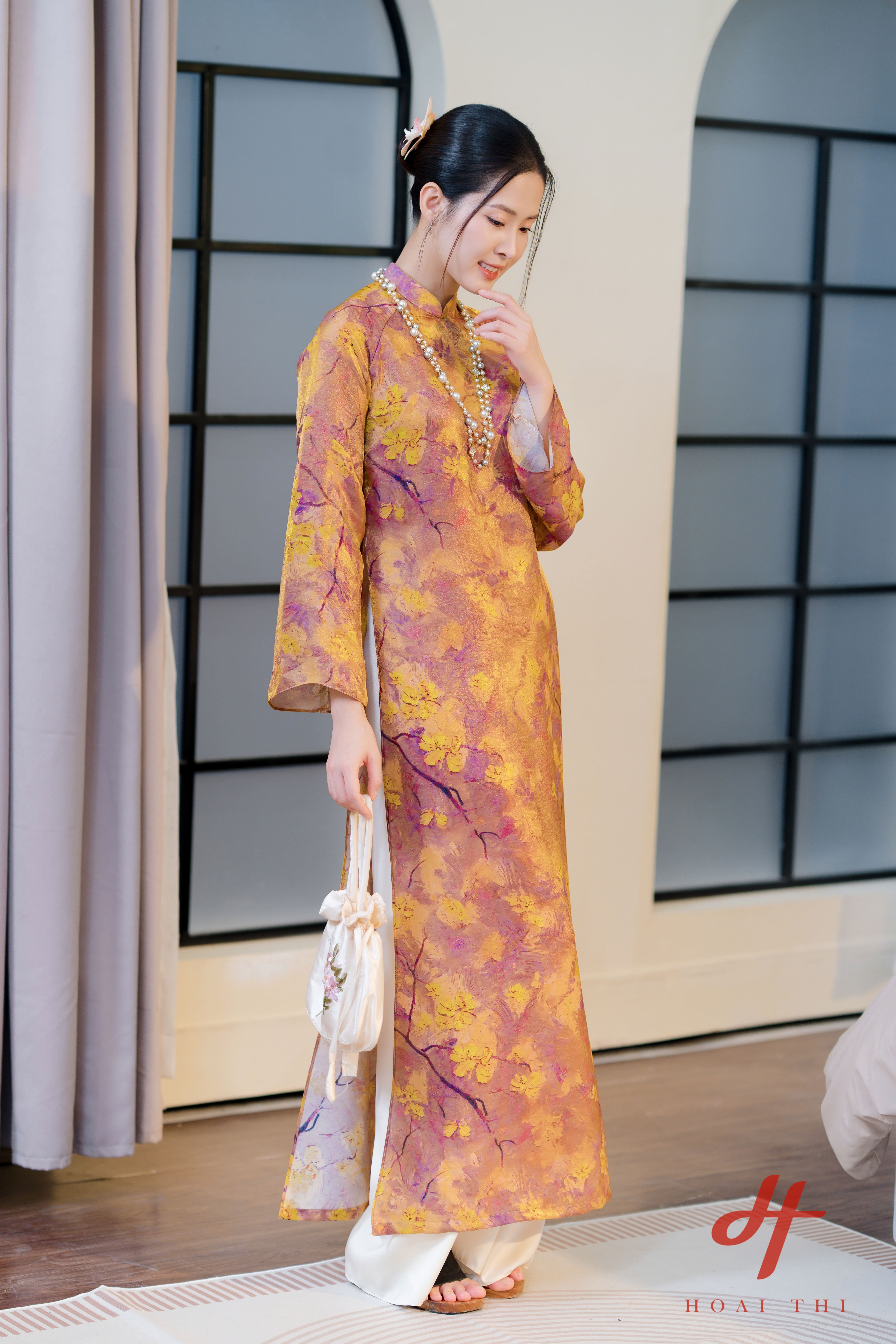 Áo dài cách tân Diệp Chi – Tinh tế trong từng họa tiết, nhẹ nhàng bay bổng cùng chất lụa tencel cao cấp_thumbnail_12