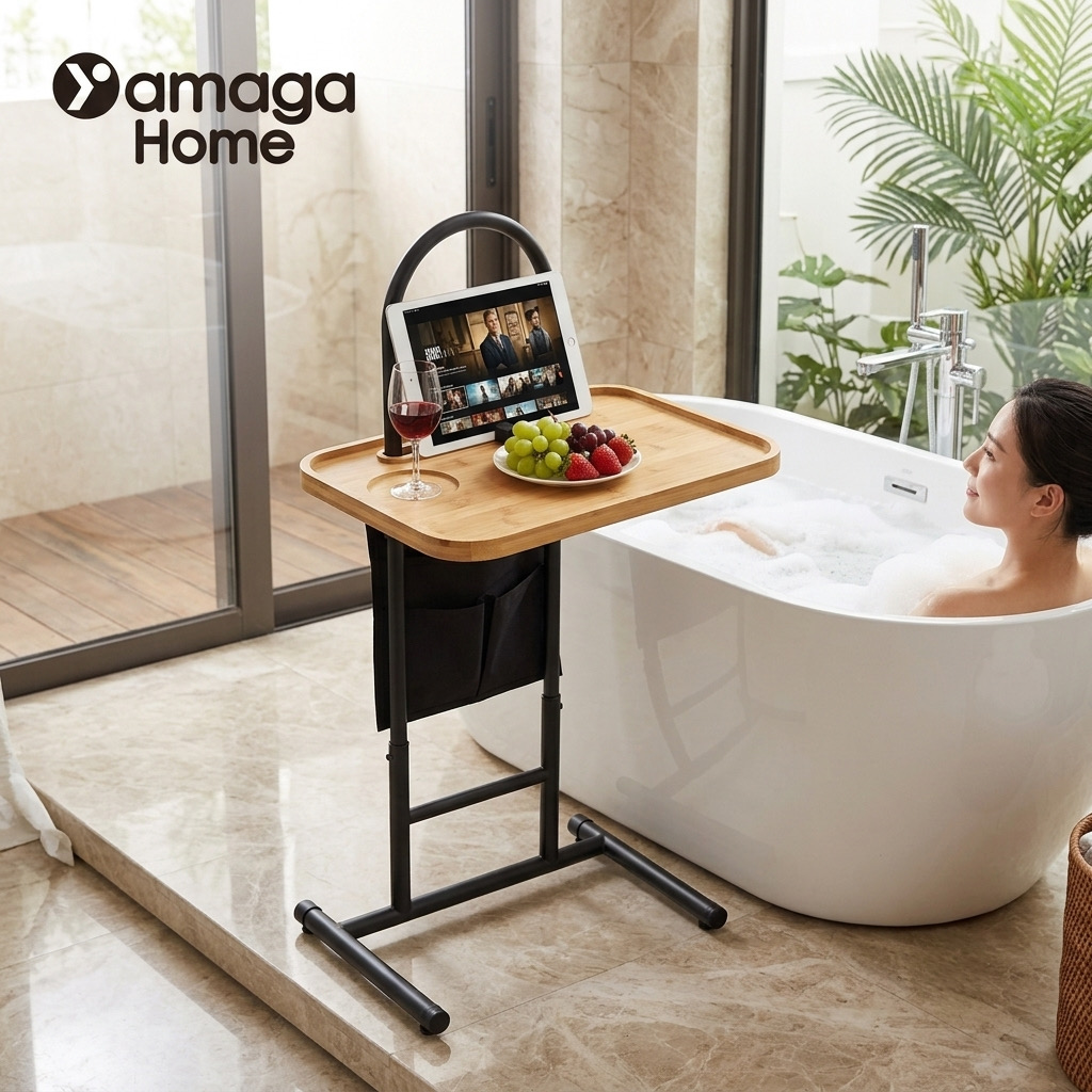 Bàn Di Động YAMAGA HOME Đa Năng – Kê Giường, Sofa, Bồn Tắm_thumbnail_4