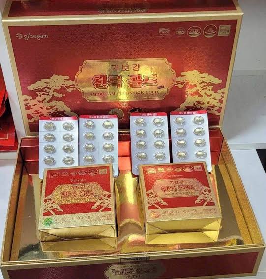 Tinh dầu thông đỏ Cheon Rok Gold 180 Viên_thumbnail_2