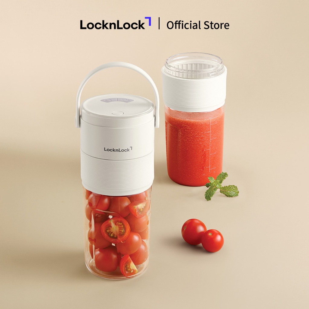Máy xay sinh tố cầm tay LocknLock Vacuum portable blender 70W, 475ml