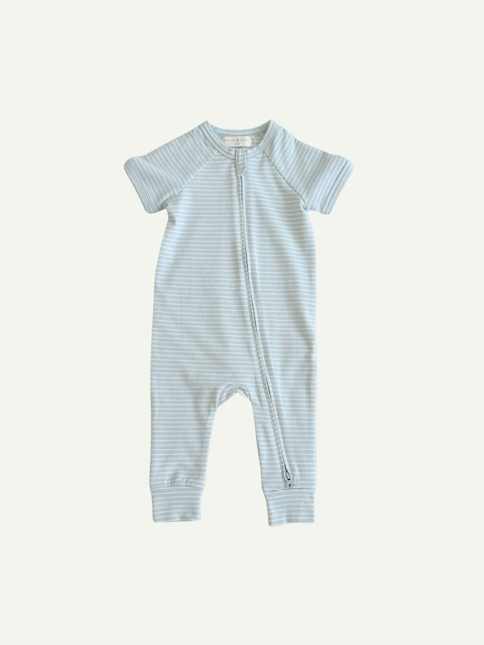 Zip Stripe Sleeping Suit 25