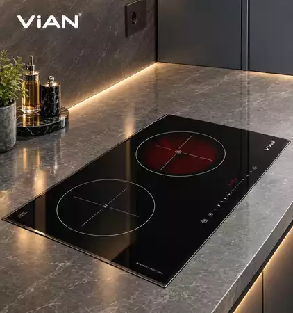 Bếp VIAN một vùng từ và một vùng hồng ngoại