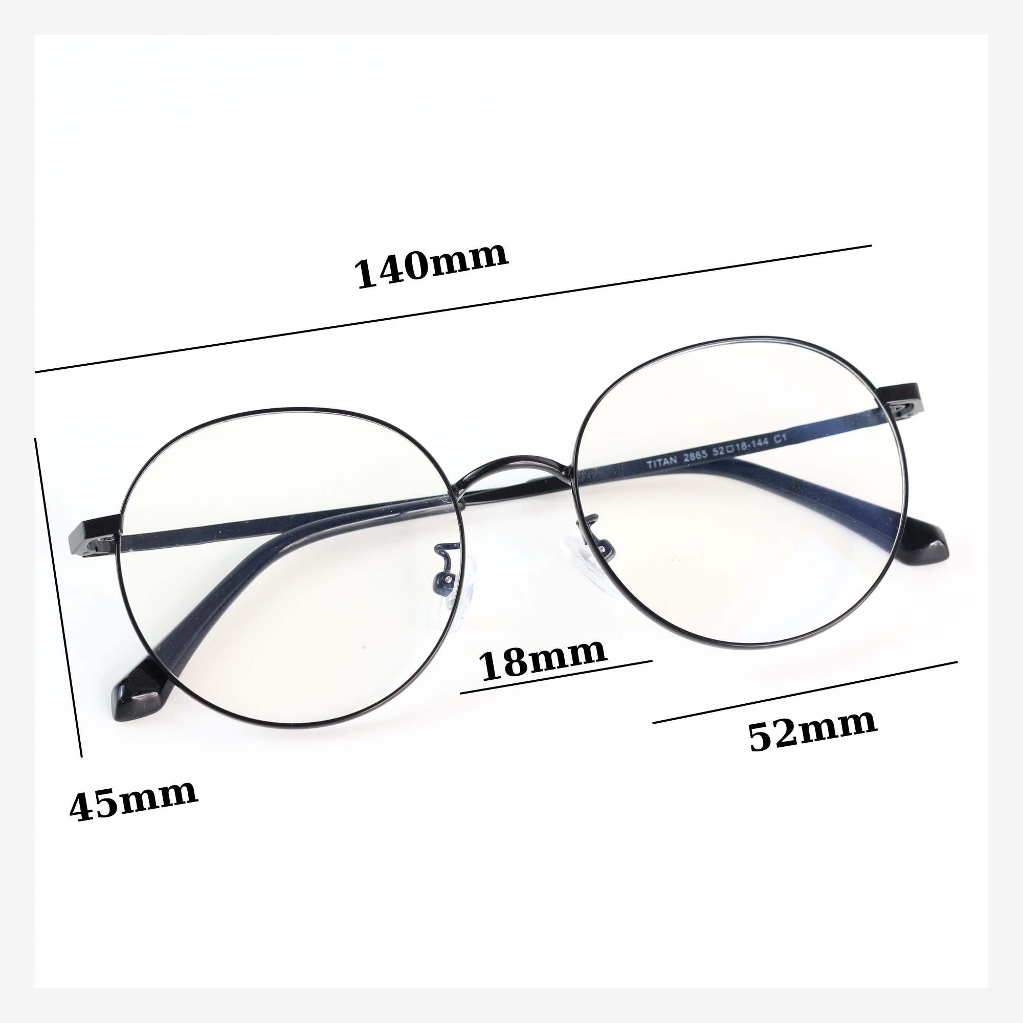 Classic Titanium Eyewear Oval Model_thumbnail_20