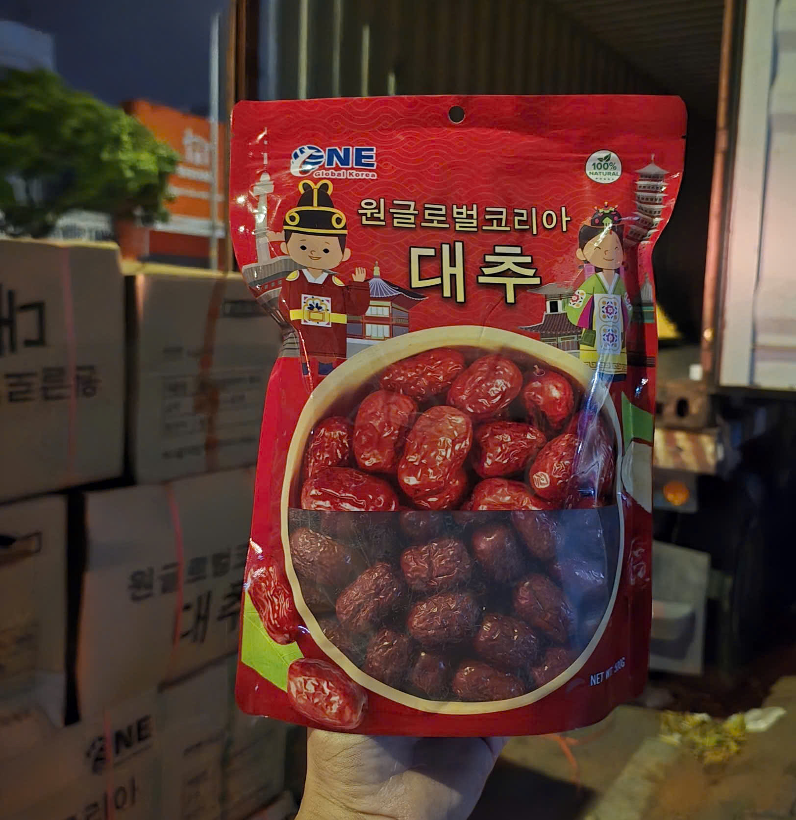 SET 2 Táo Đỏ Hàn Quốc “One Korea” Túi 500g_thumbnail_2