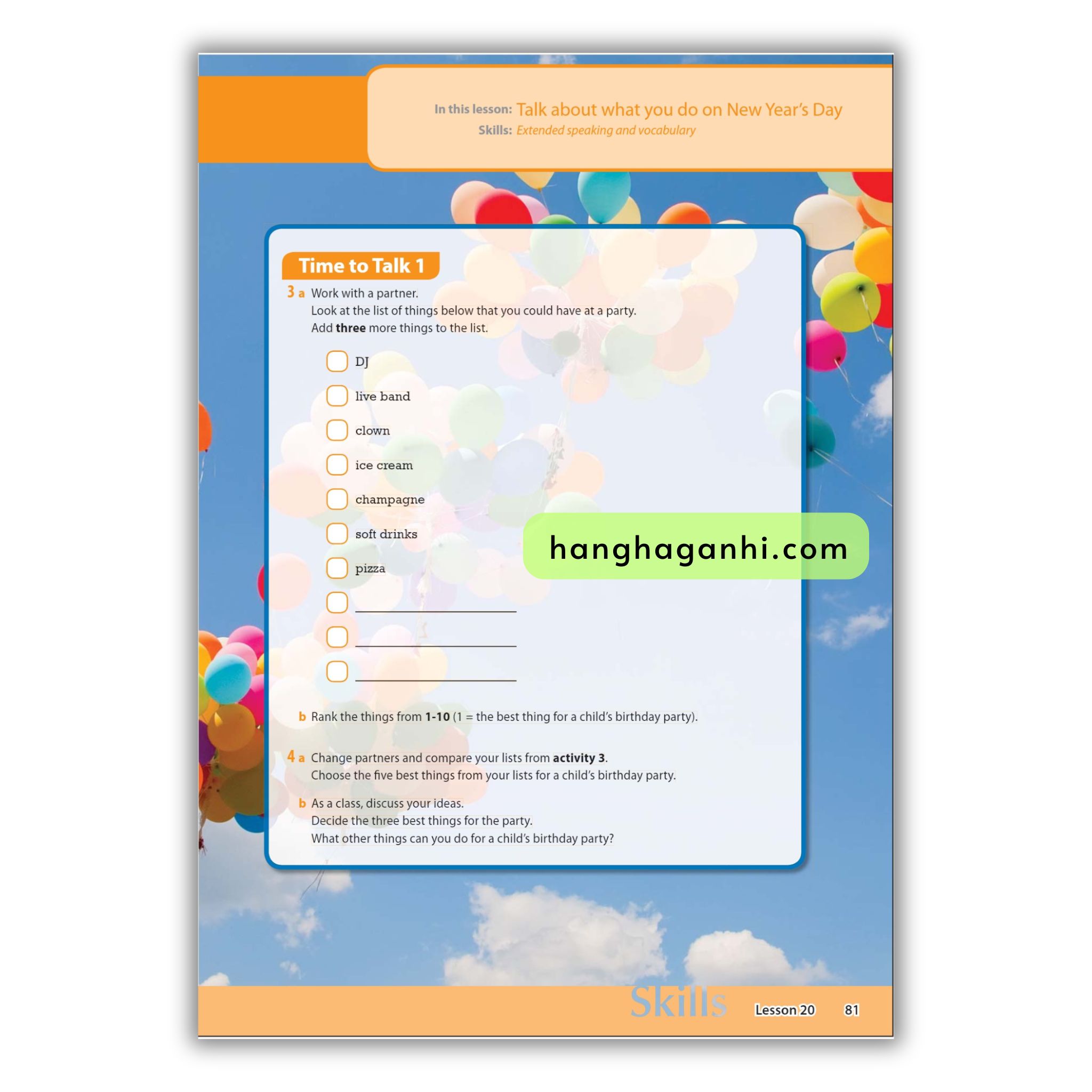 Time To Talk – 21St Century Communication Skills – Elementary A1+ Student’s Book_thumbnail_4