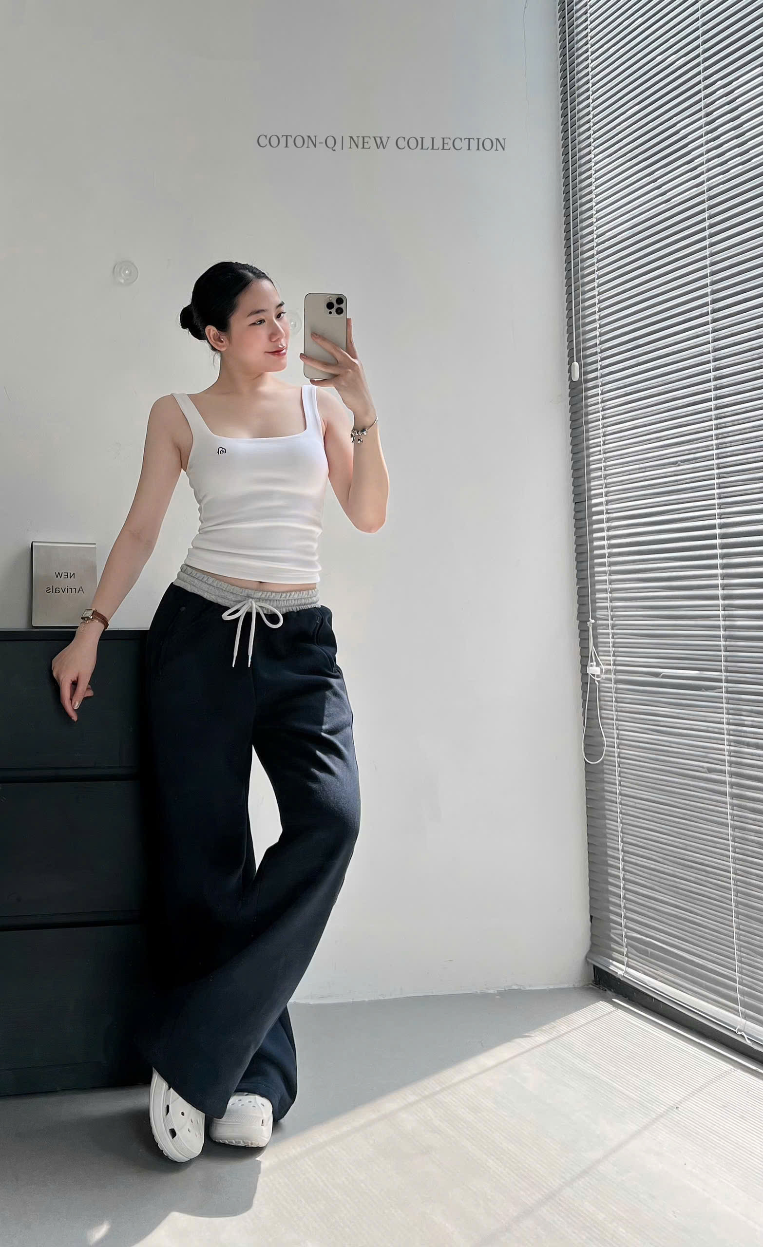 Quần suông nỉ bông ( XANH ĐEN )_thumbnail_11