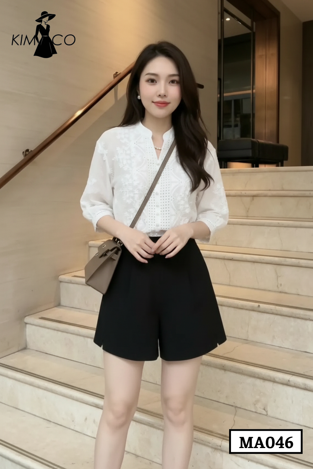 Áo Ivory Grace Blouse - MA046