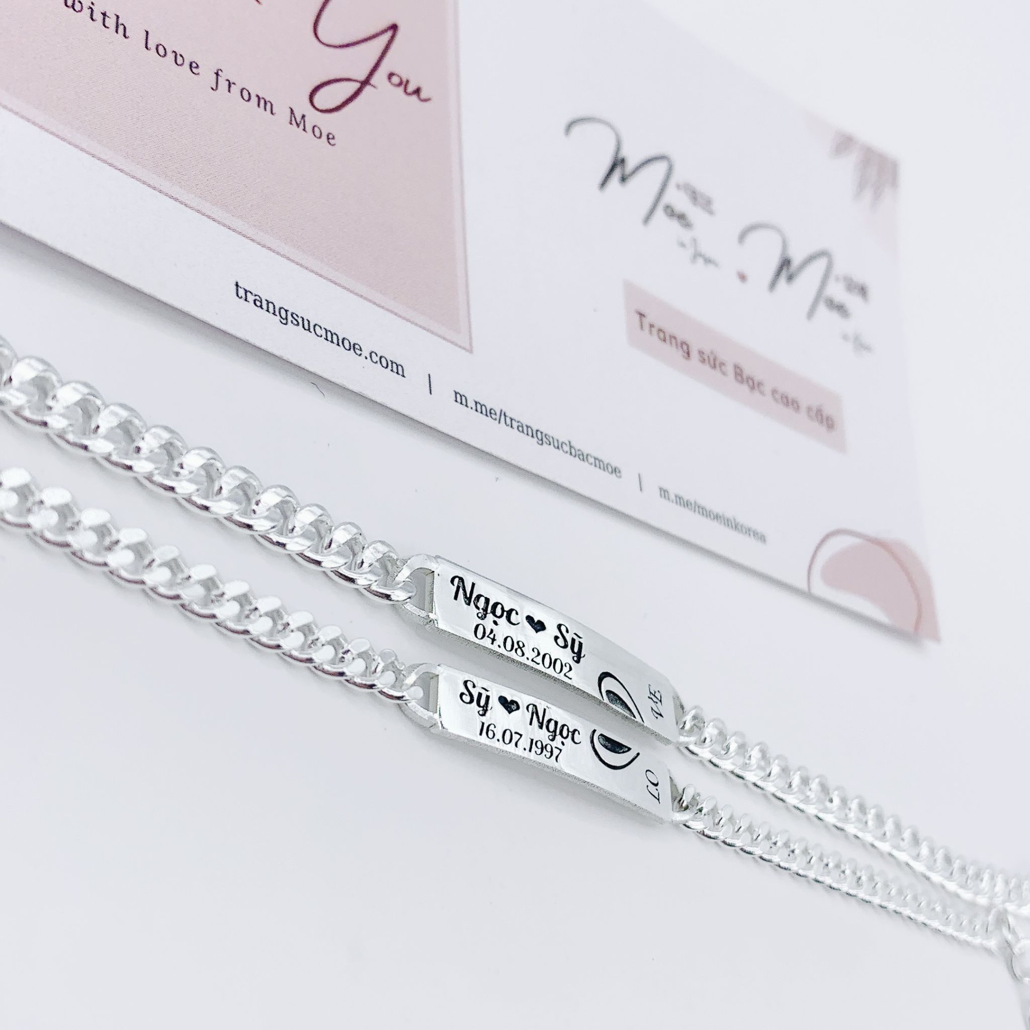 ĐT4 - Lắc tay đôi khắc trái tim theo yêu cầu_thumbnail_3