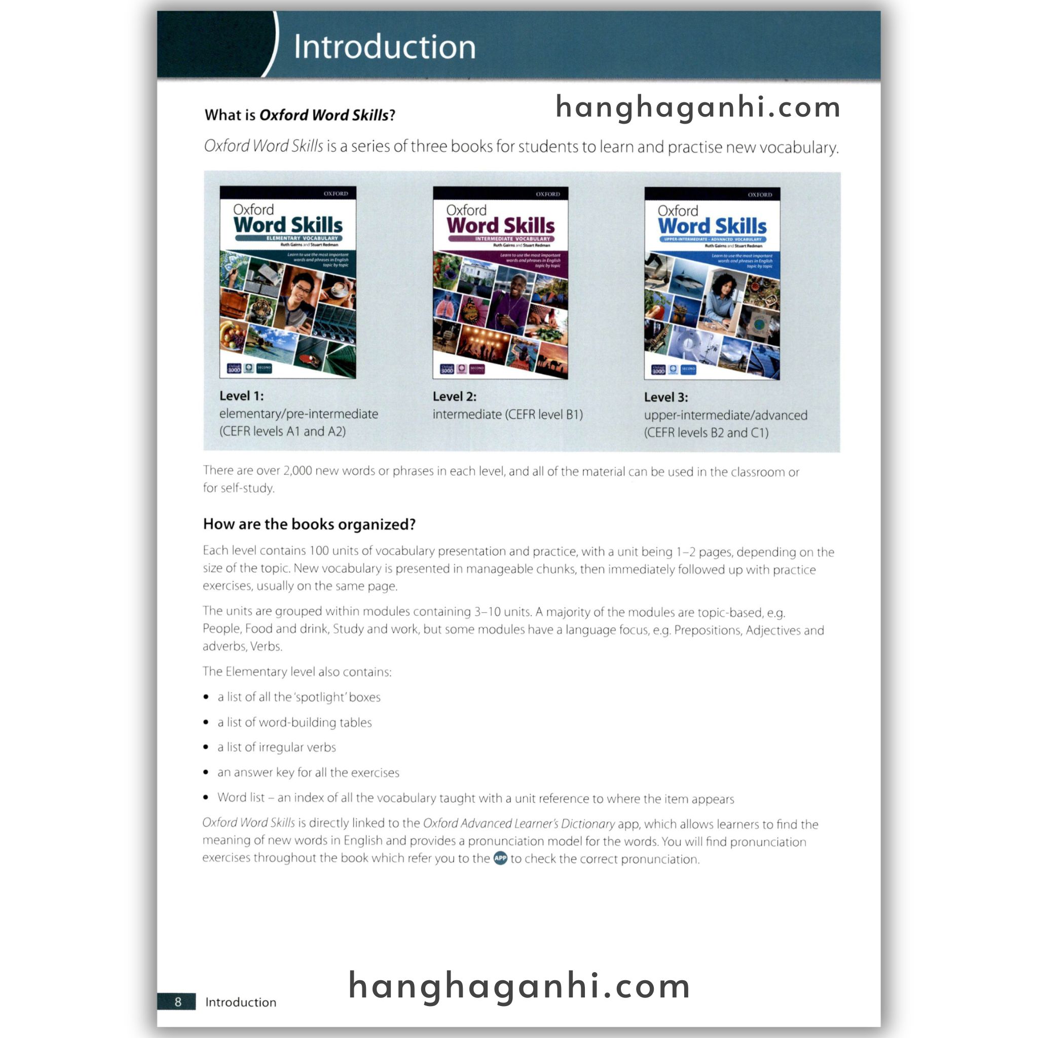 Oxford Word Skills Elementary Vocabulary With Answer Key ( 2Nd Edition)_thumbnail_1