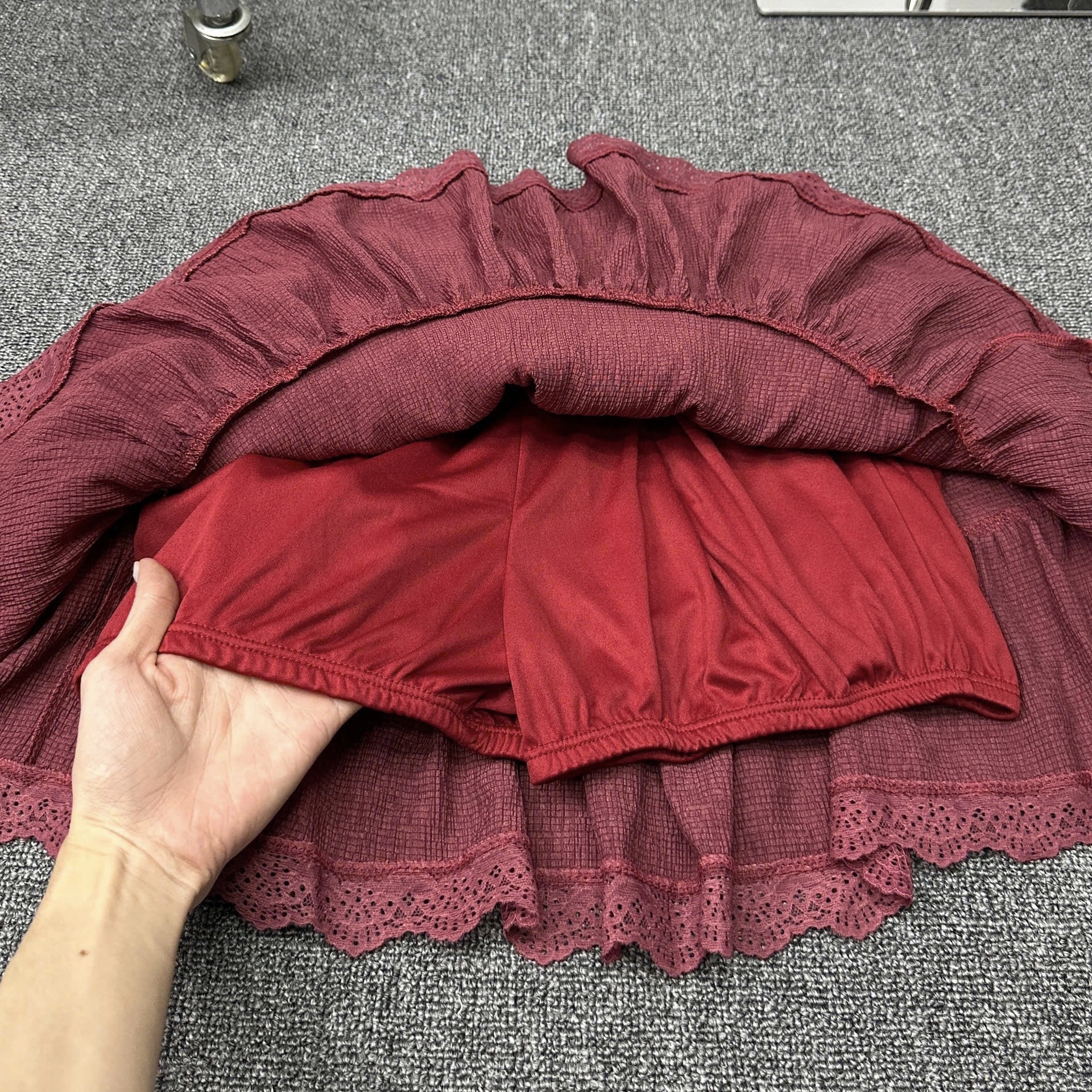 Chân váy ren lưng thun kiểu bigsize CV6010 dành cho nàng béo mập từ 55-90kg_thumbnail_12