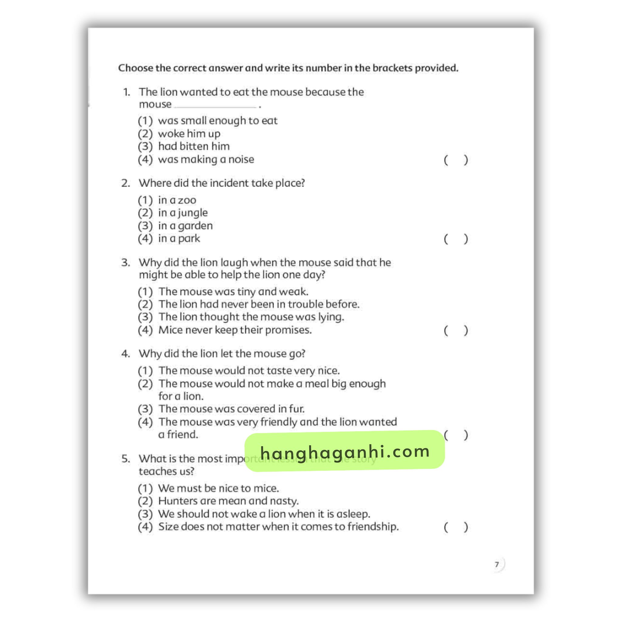 Bộ 6 cuốn Scholastic Complete Comprehension Practice 6 Level_thumbnail_8