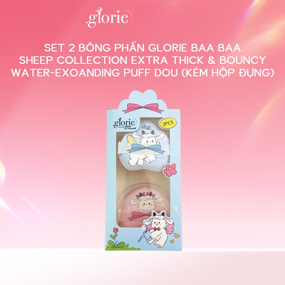 008 Set 2 mút tán nền lớn + hộp