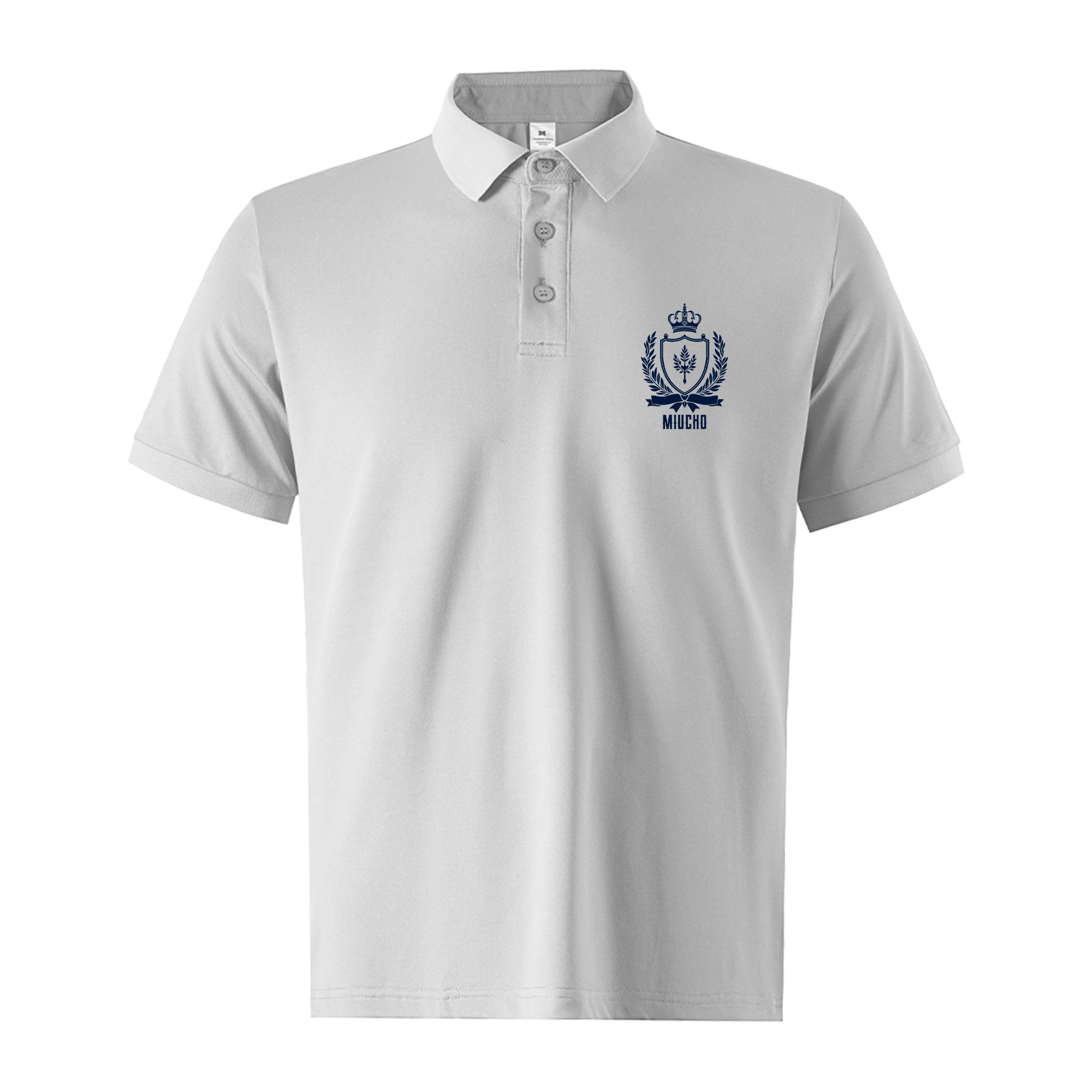 Áo polo nam local brand PLCSD2410 Miucho Iconic vải polyester bền nhẹ chống nhăn in basic_thumbnail_10