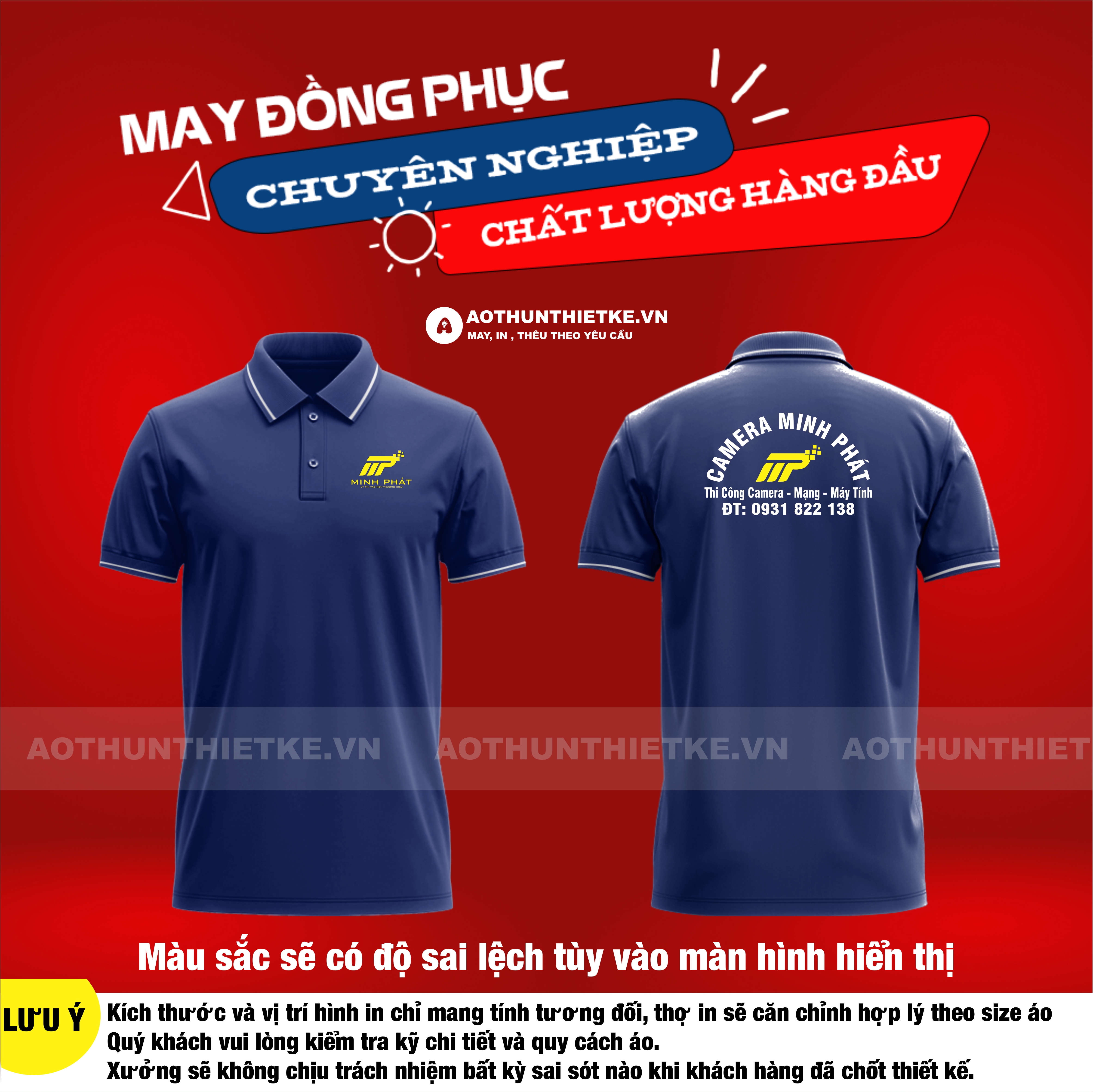 Áo Đồng Phục Công Ty Minh Phát