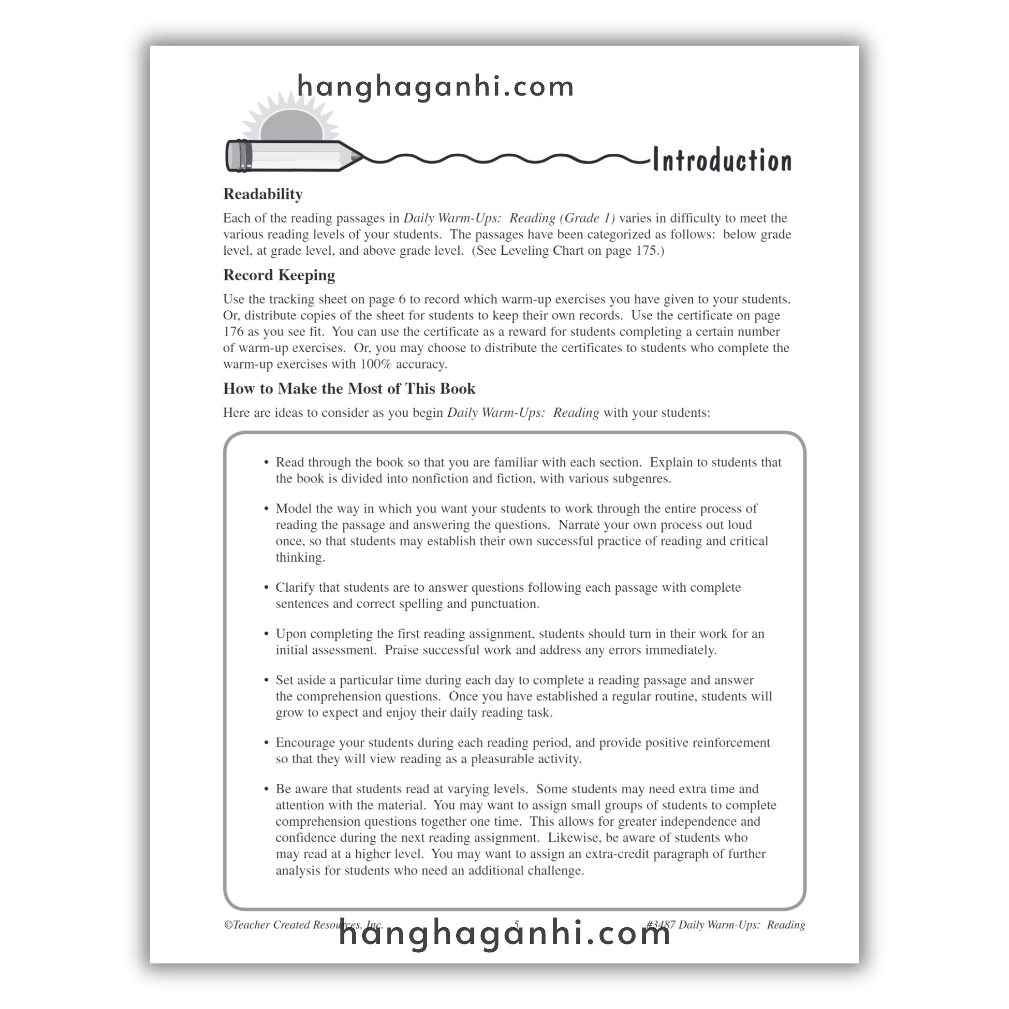Sách Daily Warm Ups Reading Grade 1_thumbnail_14