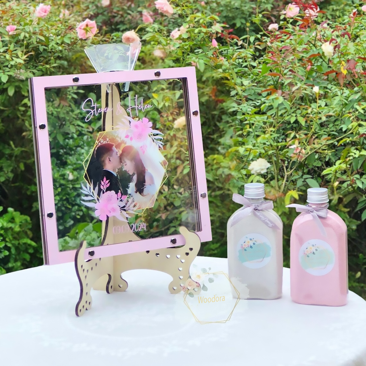 Tranh Rót Cát Đám Cưới – Nghi Thức Cưới Ý Nghĩa, Thiết Kế Theo Yêu Cầu (Tặng Kèm Cát) - Size tính theo chiều ngang_thumbnail_5