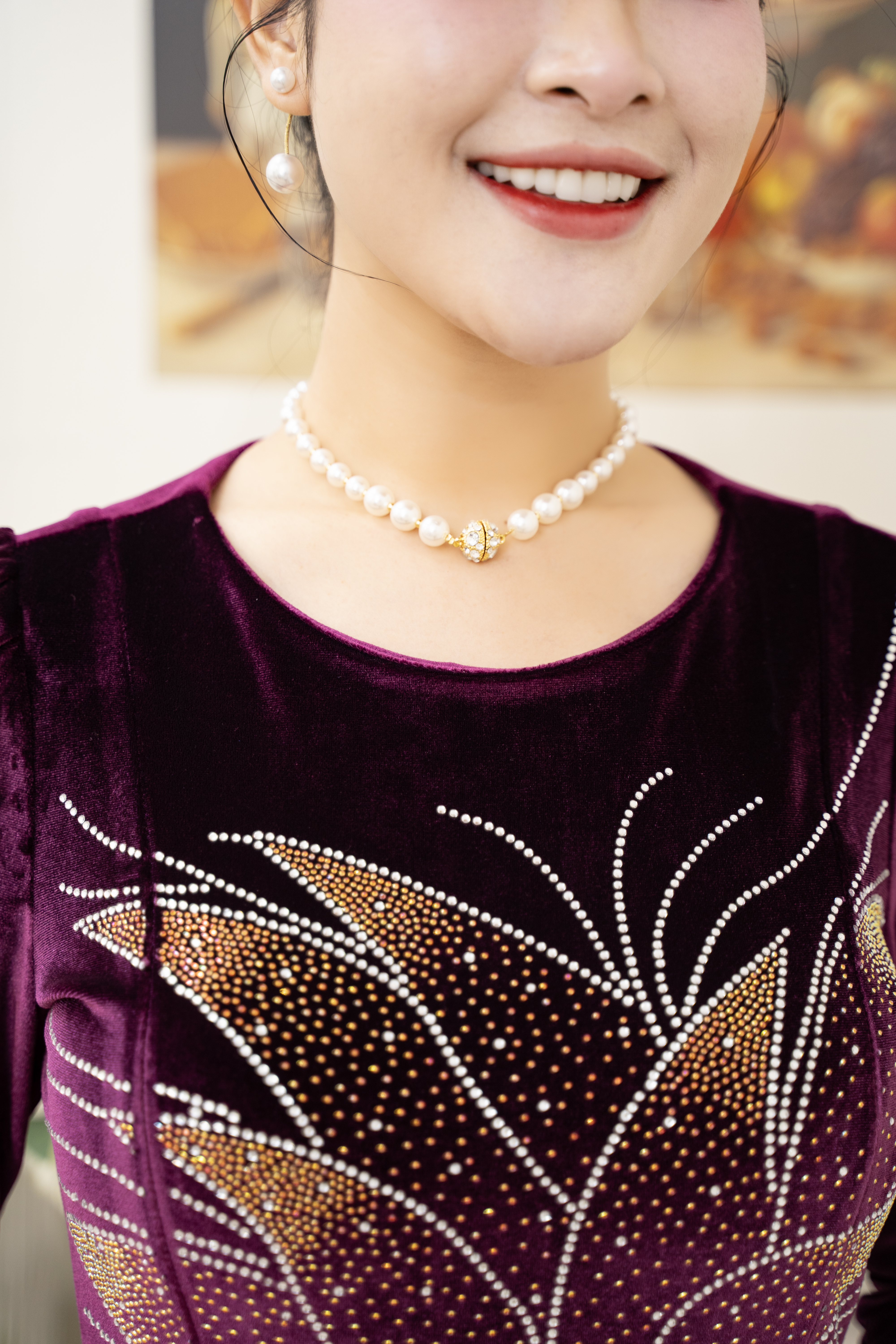 Đầm suông nhung - Y1112 - Thương hiệu Zonbig_thumbnail_10