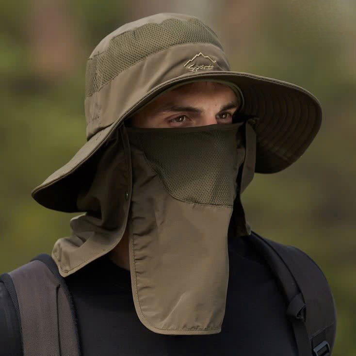 Mũ bucket GOLF Hàn Quốc có che gáy & che mặt dành cho nam & nữ HZ2511