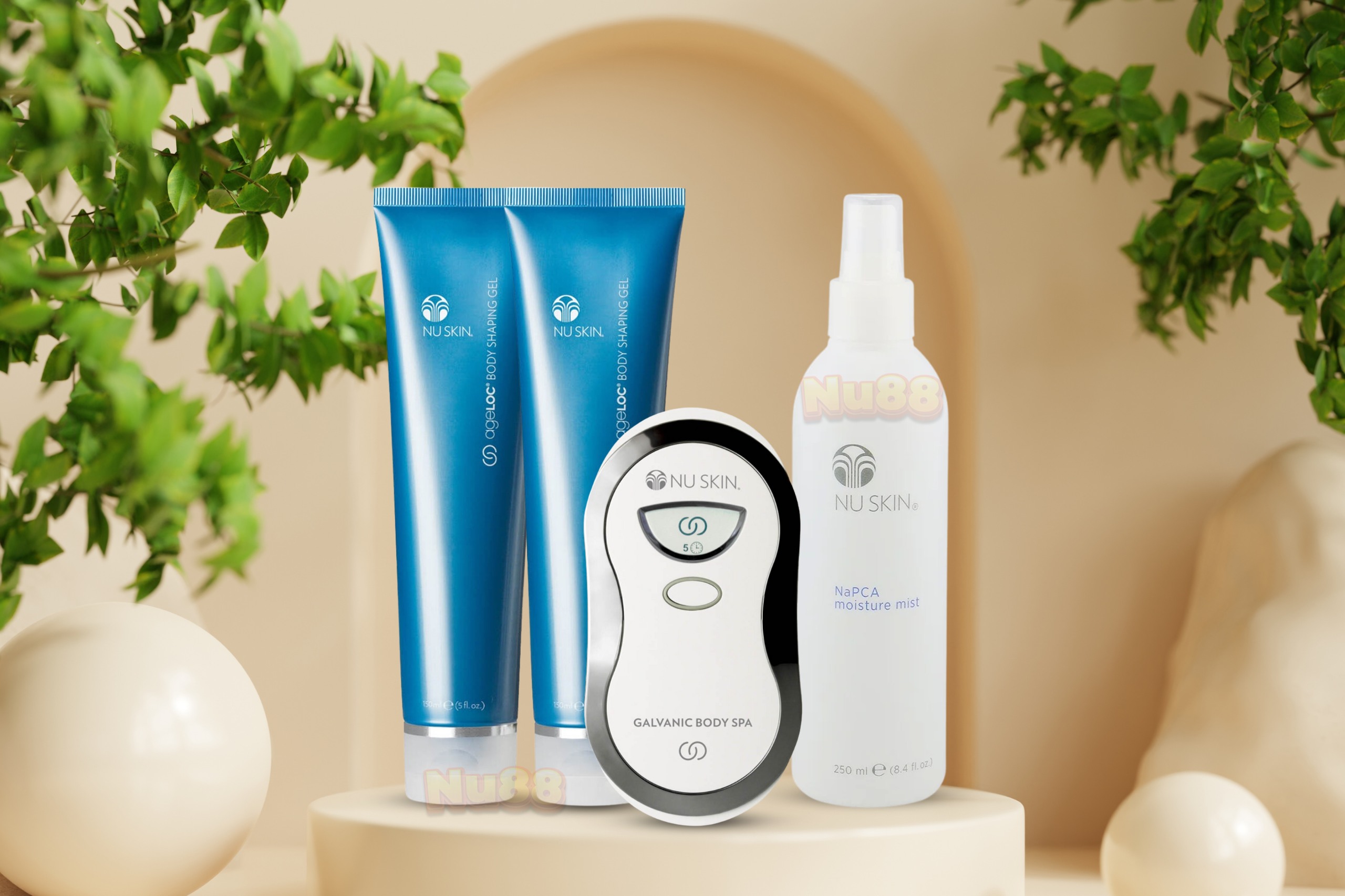 Bộ Massage Galvanic Body Spa