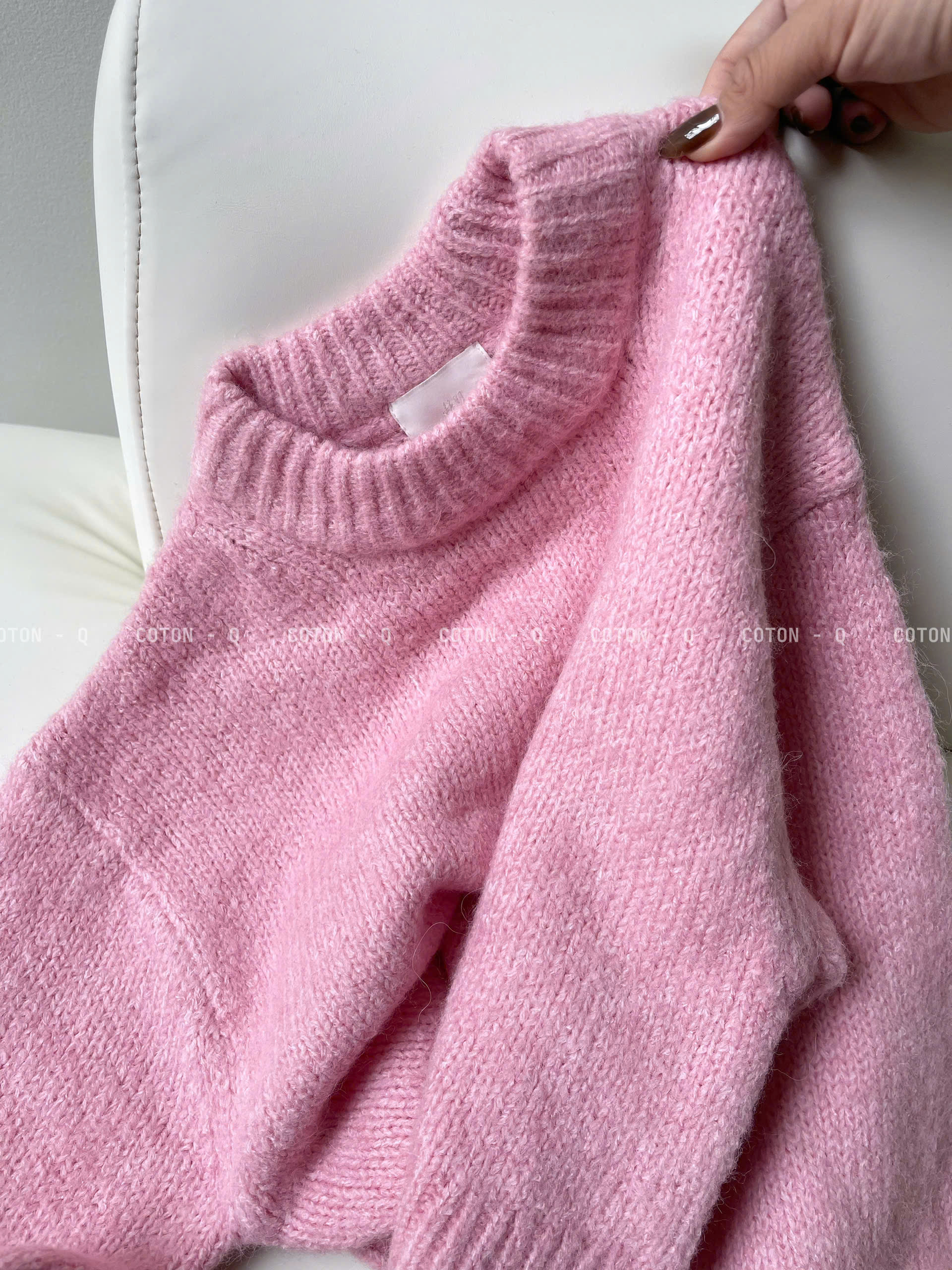 Áo len cổ tròn tay dài ( TRỘN MÀU )_thumbnail_10