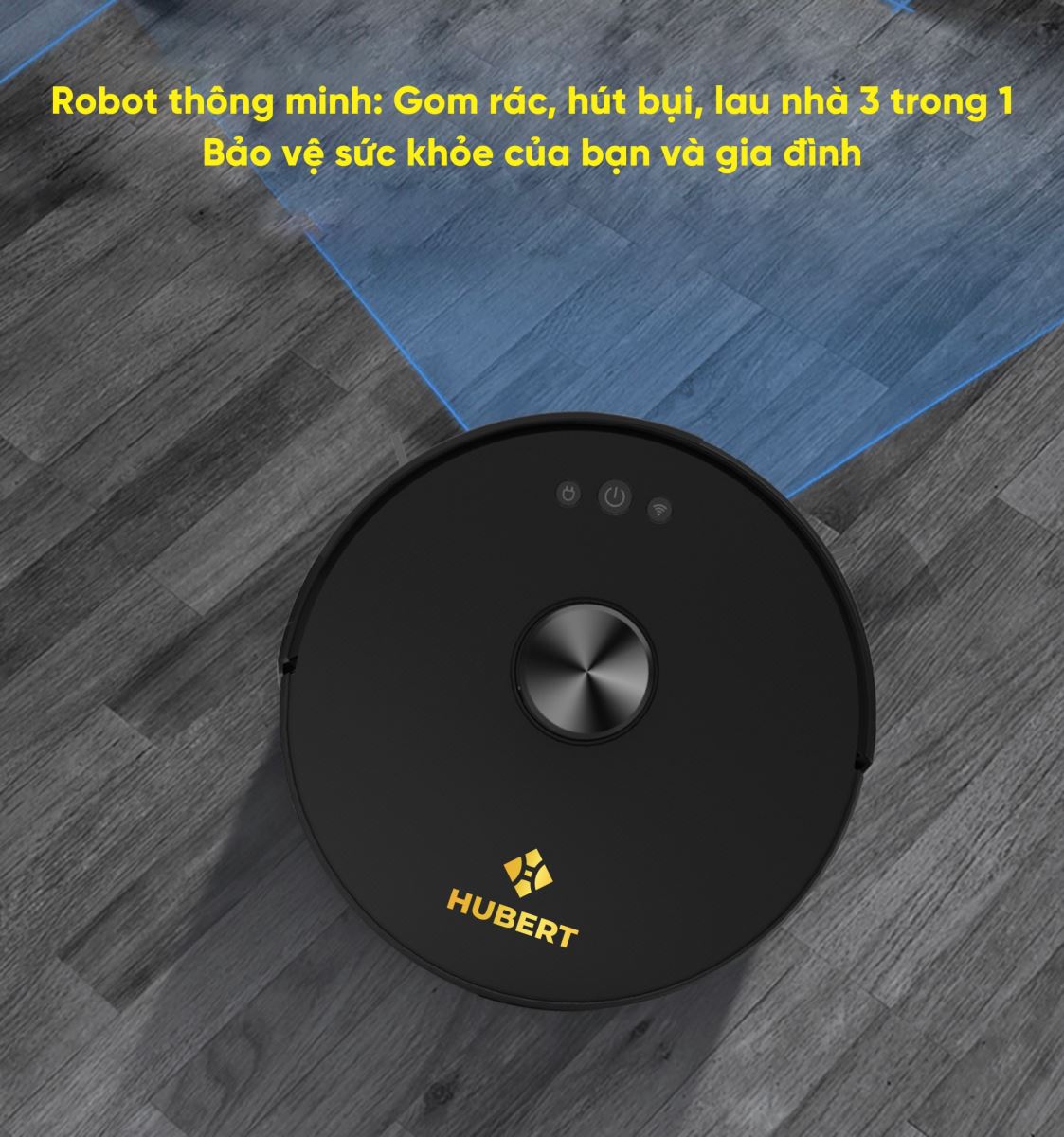 Robot hút bụi lau nhà Hubert HB-B79-B TC Của Đức_thumbnail_2