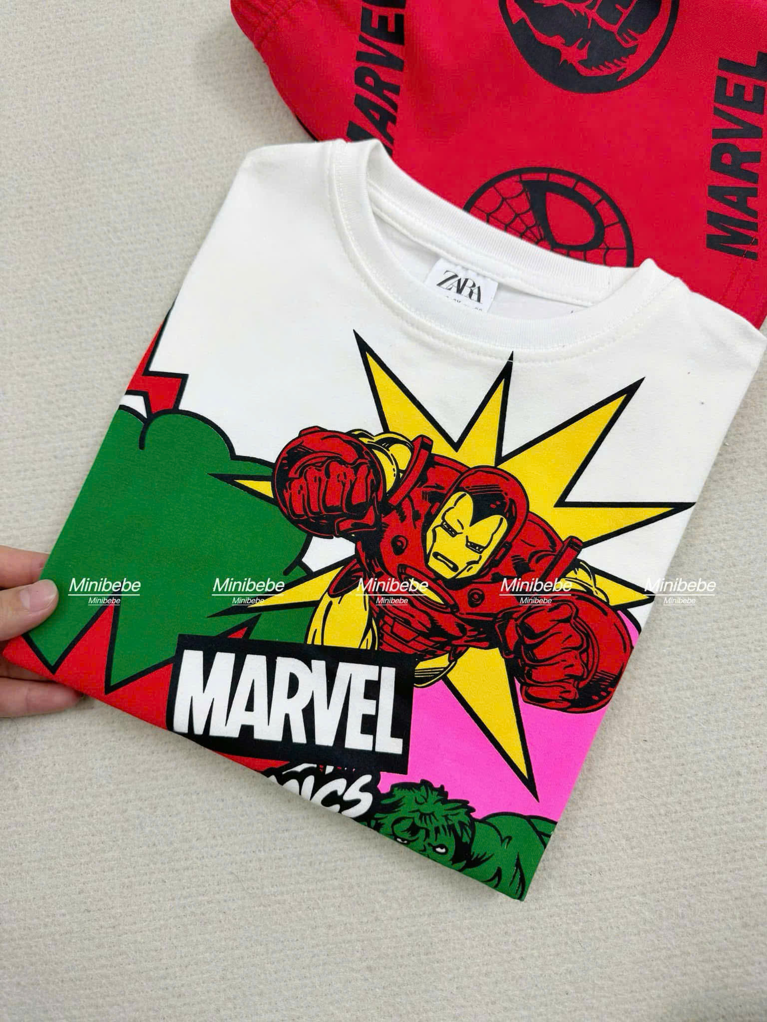 D49 BỘ CỘC SIÊU NHÂN ĐỎ MAVEL COMICS- A117.1487