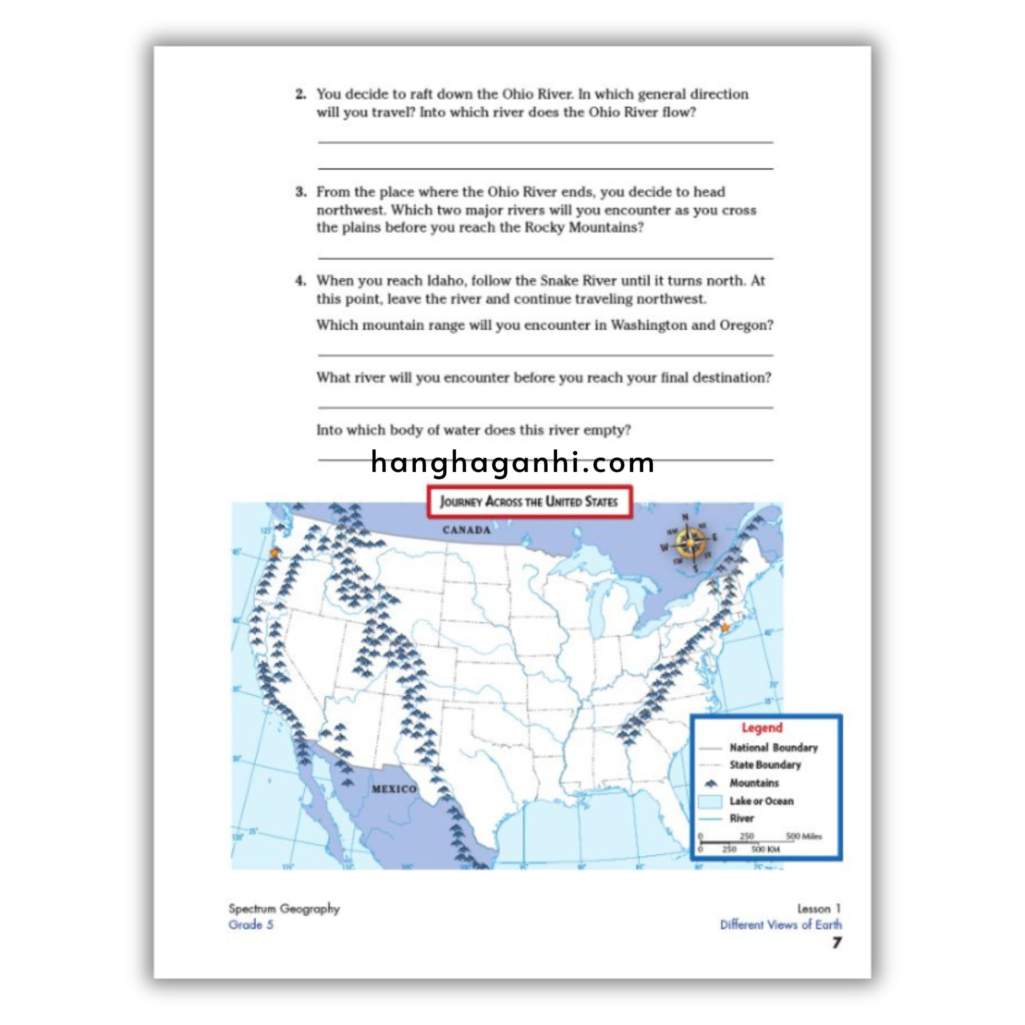 Sách Spectrum Geography Workbook Grade 5_thumbnail_9
