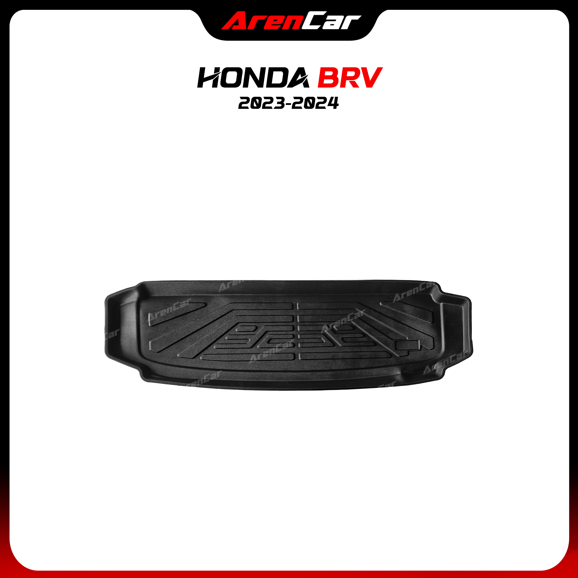 Thảm lót cốp nhựa đúc TPE Honda BRV