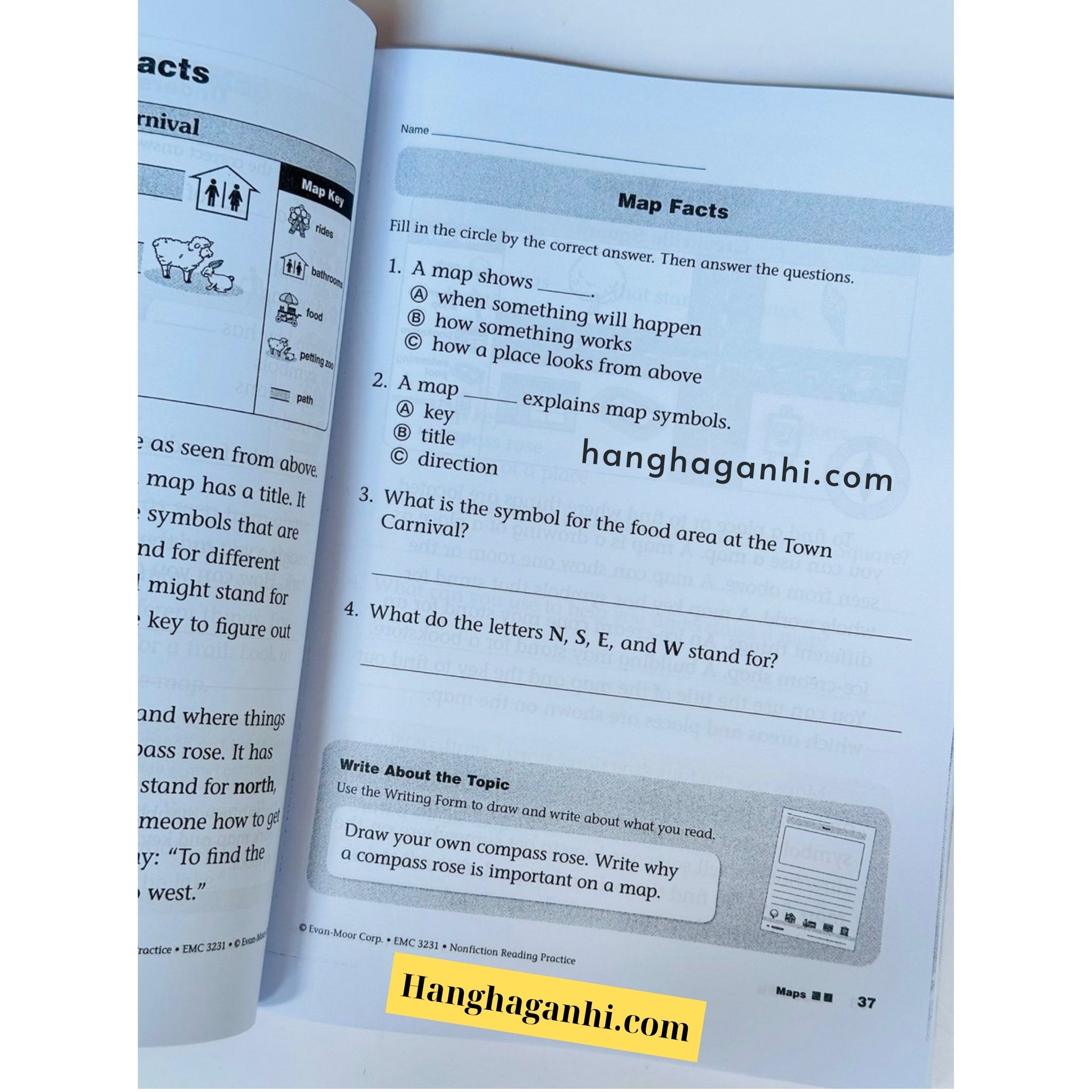 6 Books Evan Moor Nonfiction Reading Practice Literature Textbook Workbook_thumbnail_6