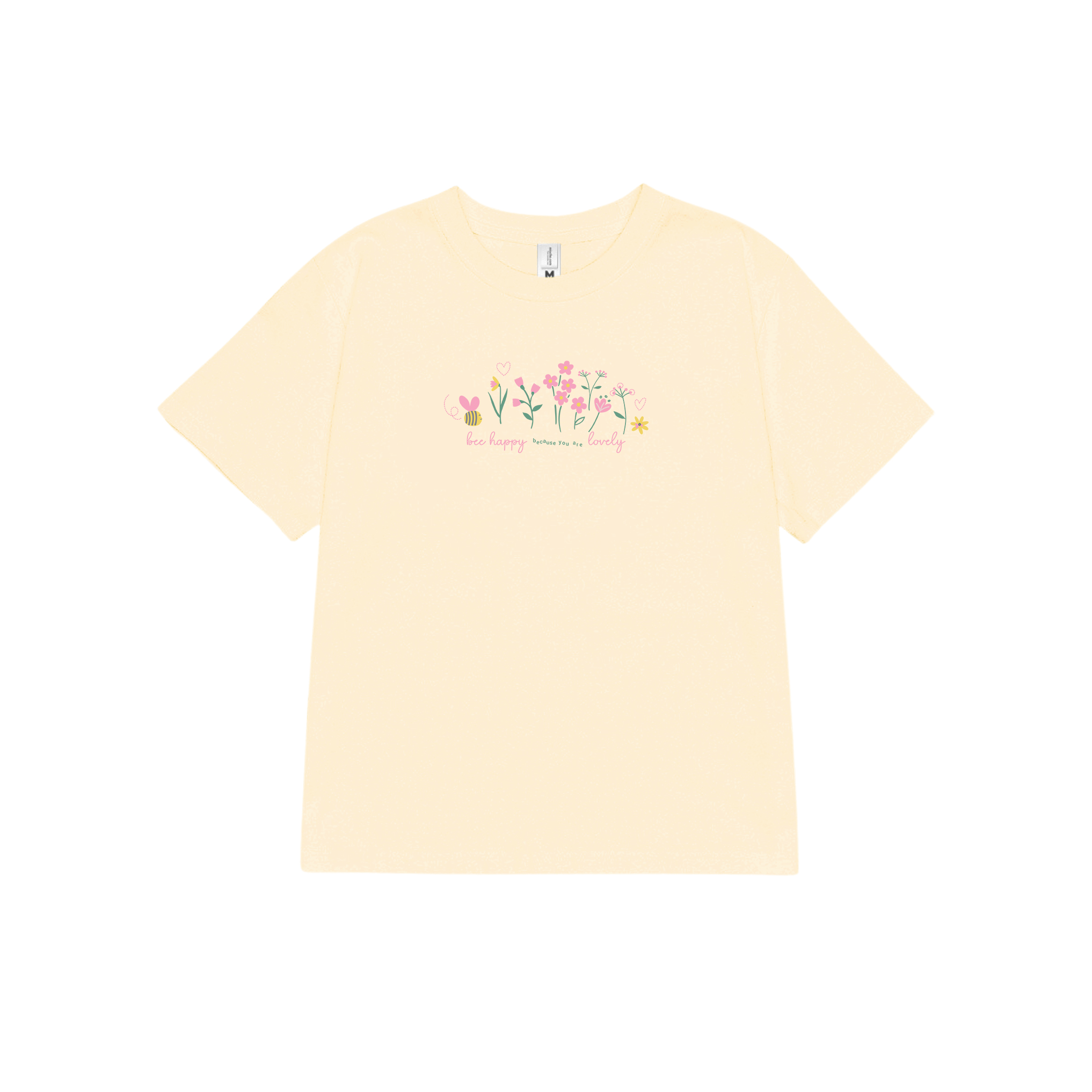 Áo baby tee ABD351 Miucho cotton cổ tròn in graphic