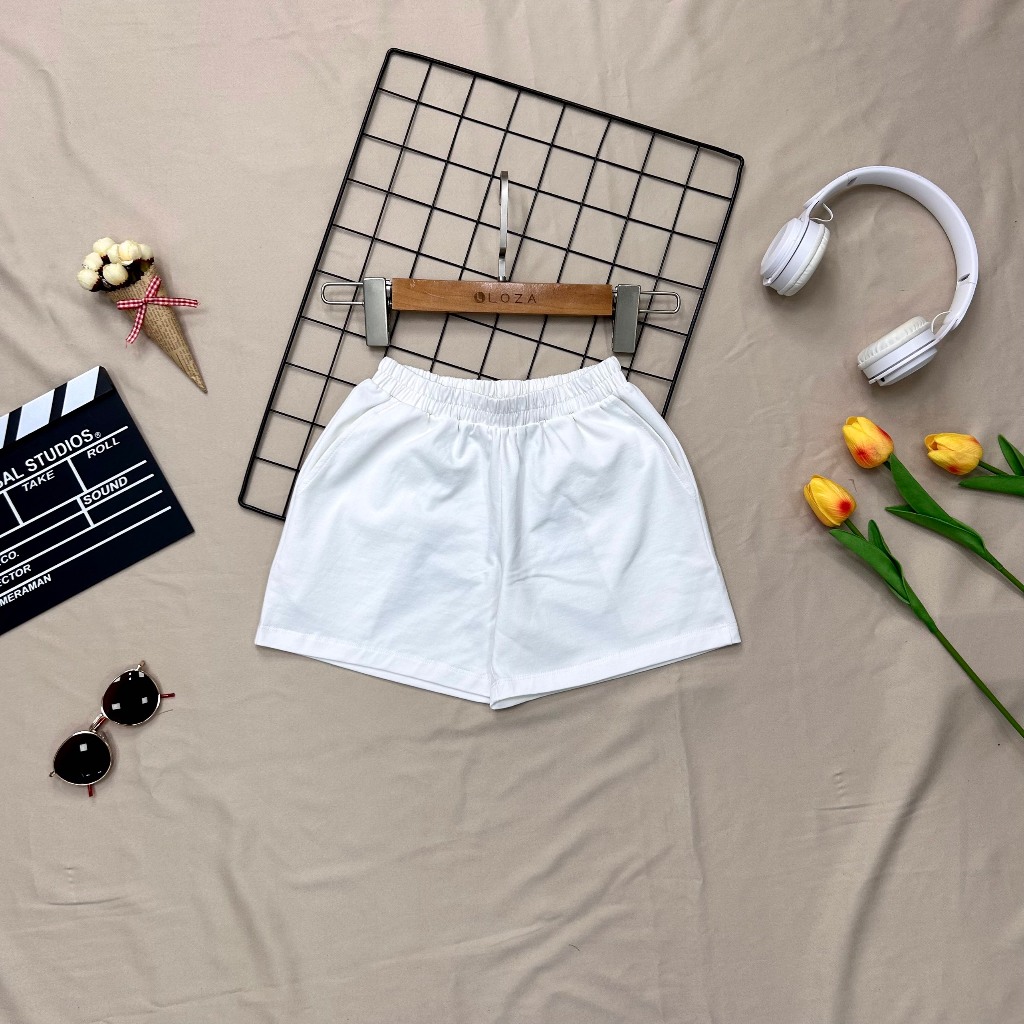 Quần đùi cho bé gái và bé trai chất cotton - Quần đùi cho bé cân nặng từ 15-40kg Loza Kids QT7003_thumbnail_1