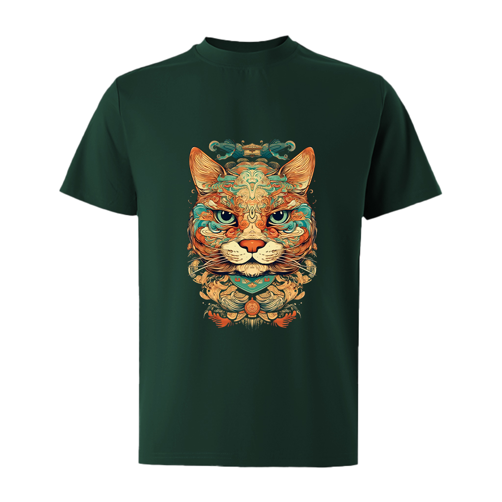 Áo thun nam form rộng 12 con giáp tuổi Mão ATD480 Miucho Iconic cotton cổ tròn in graphic_thumbnail_10