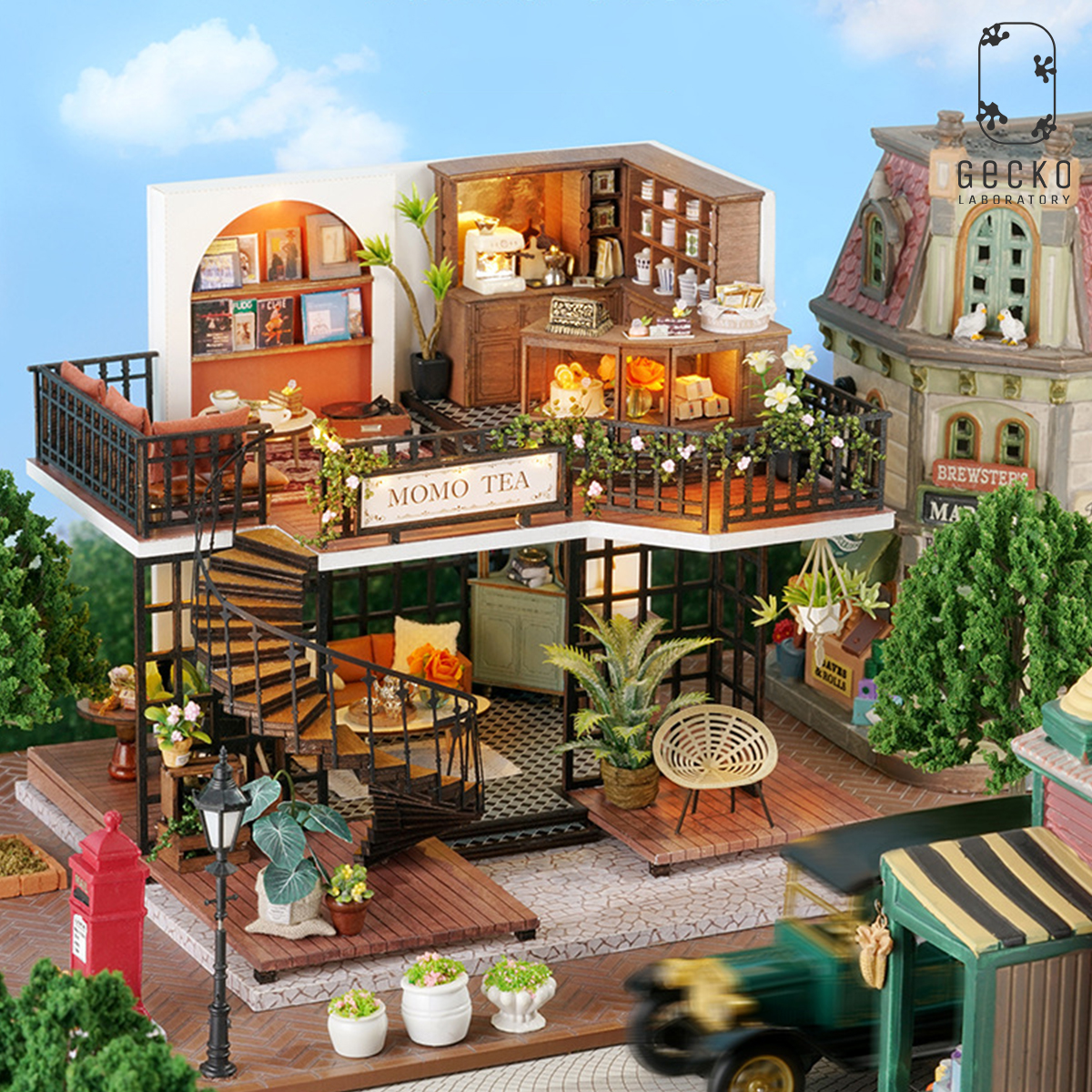 Mô hình lắp ghép Momo Tea_thumbnail_2