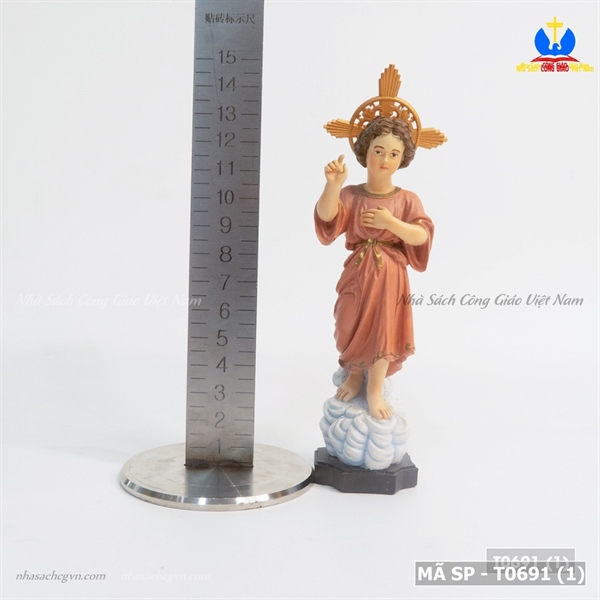 Tượng Chúa Giesu Hài Đồng 15cm vẽ tay ✔_thumbnail_4