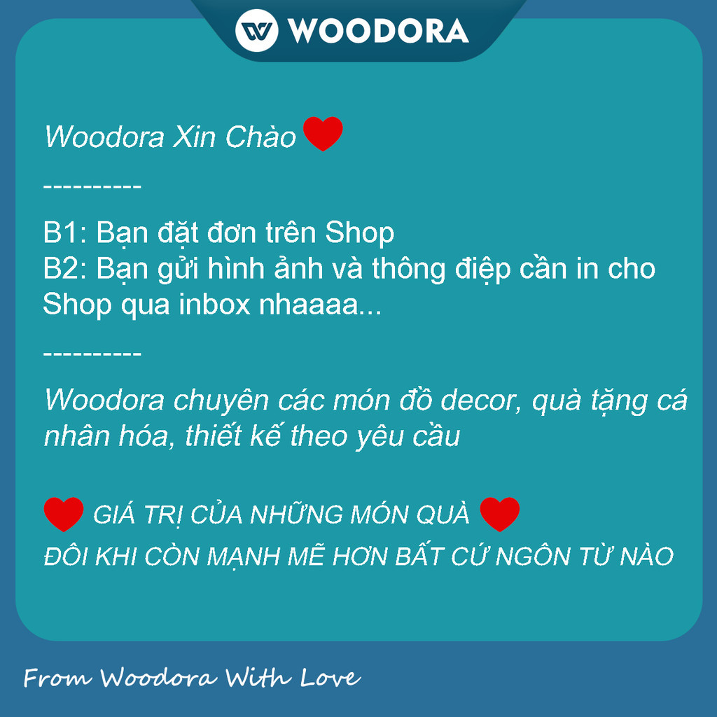 Khung Gỗ Trang Trí - In Theo Yêu Cầu, Treo Tường, Decor Đáng Yêu_thumbnail_1