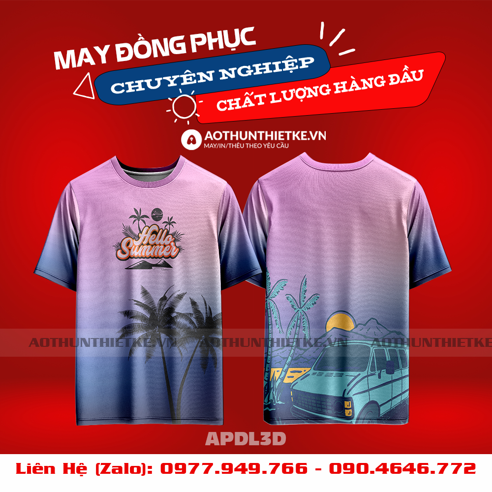 Áo Phông Du Lịch 3D-TK47