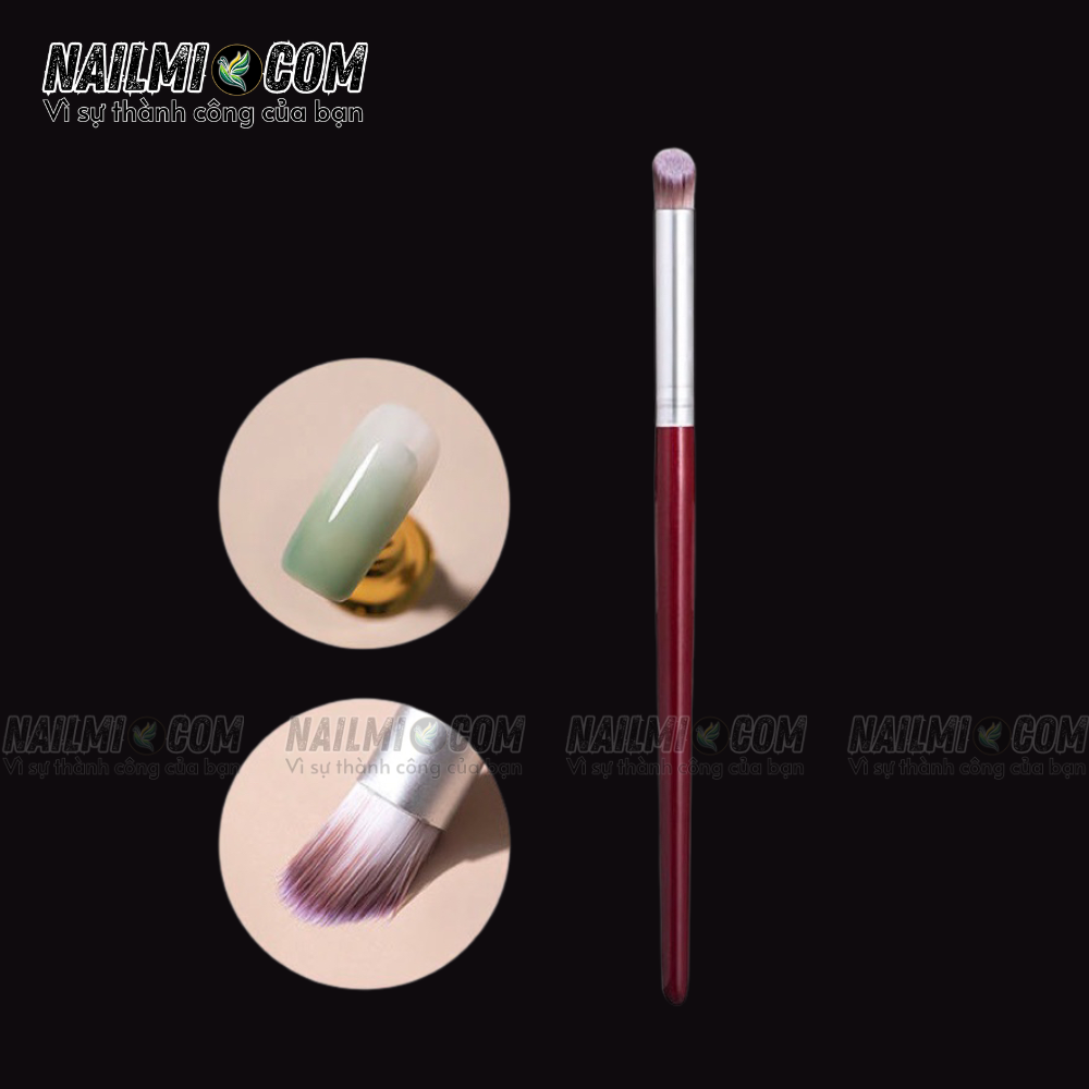 Cọ ombre - đầu tròn xiên - cán gỗ_thumbnail_2