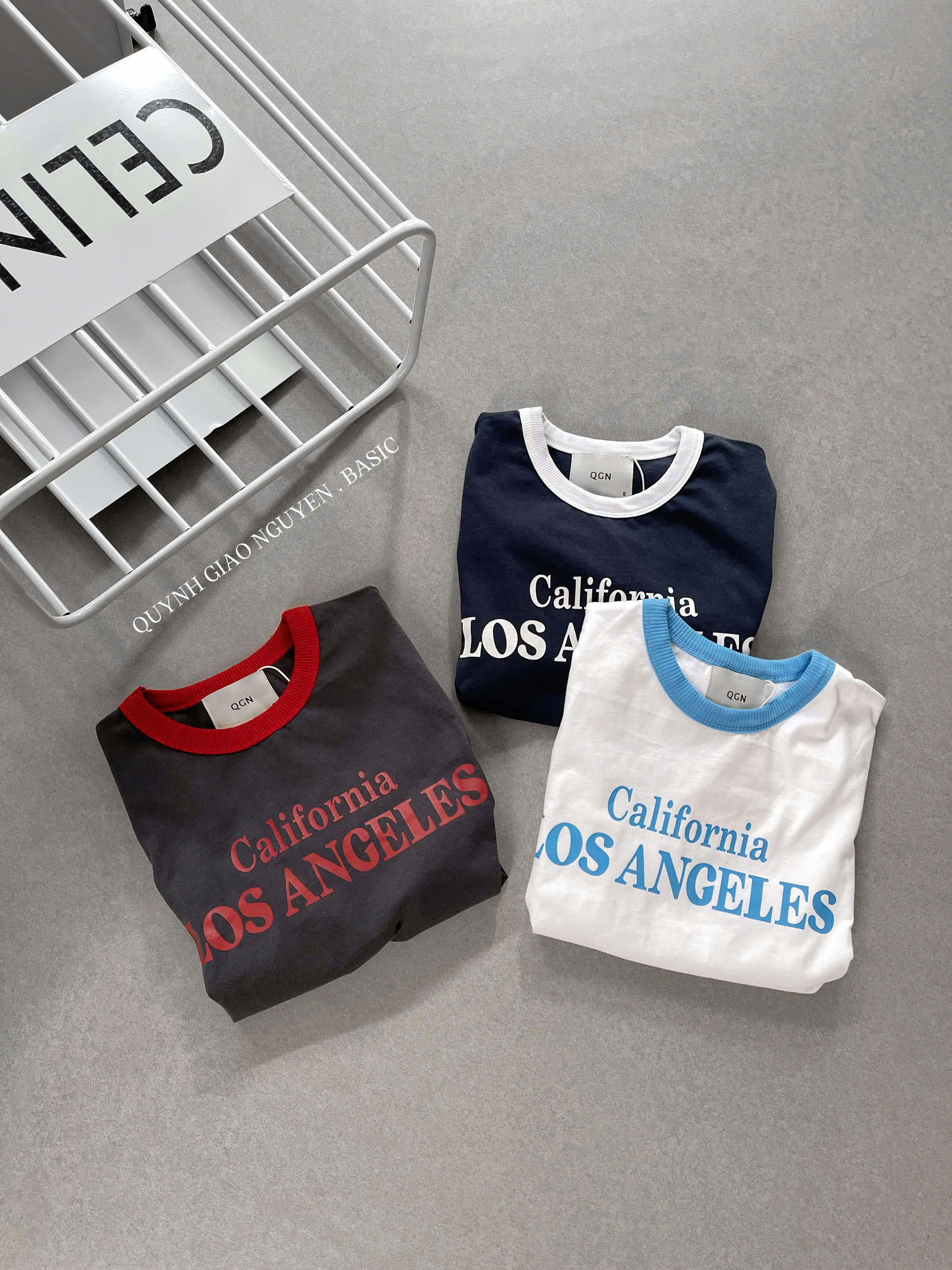 Áo thun viền Cali ( XÁM )_thumbnail_0