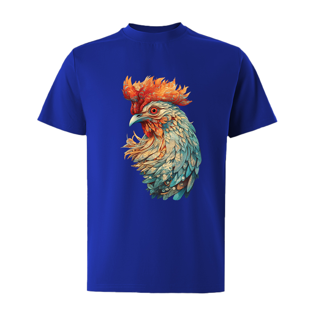 Áo thun nam form rộng 12 con giáp tuổi Dậu ATD486 Miucho Iconic cotton cổ tròn in graphic_thumbnail_12