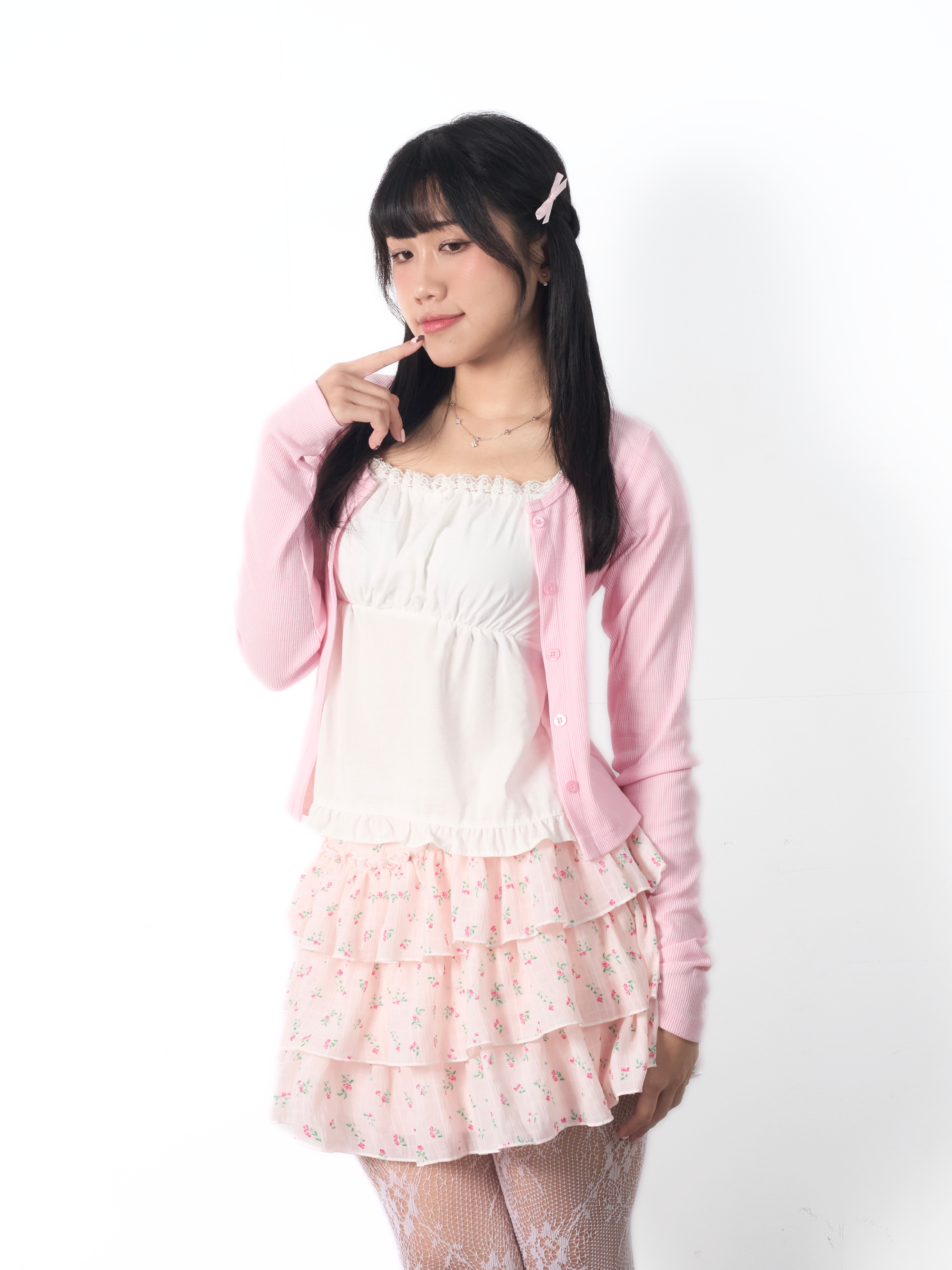 CHRISTINA RUFFLE SKIRT