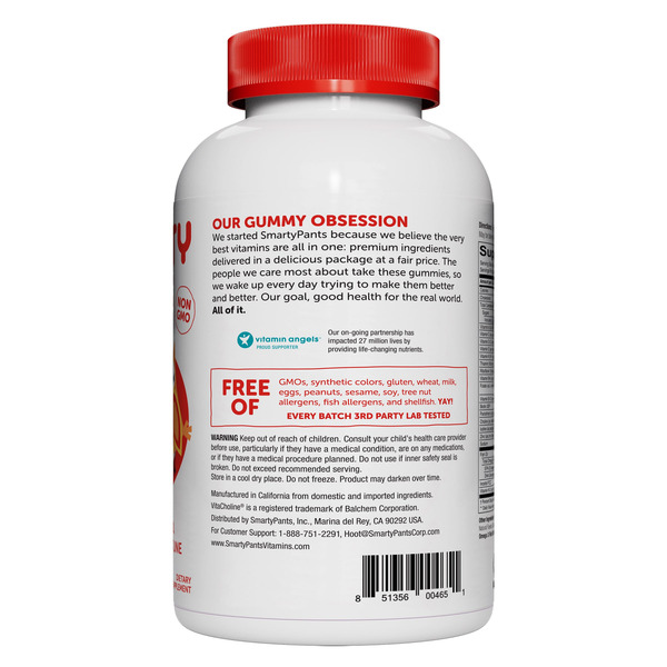 Kẹo Dẻo Vitamin Tổng Hợp SmartyPants Daily Gummy Multivitamin – Hộp 180 Viên_thumbnail_1