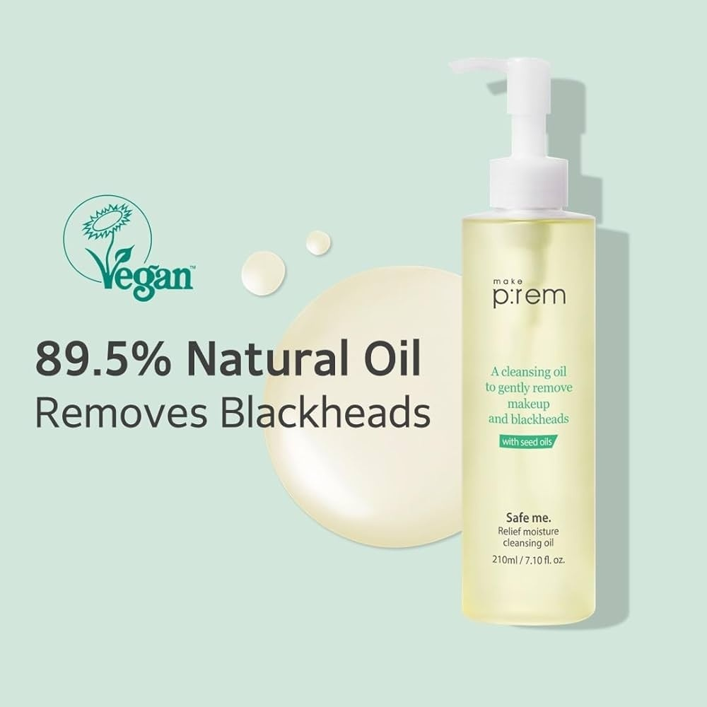 Makep:rem Safe Me. Relief Moisture Cleansing Oil 210ml_thumbnail_3