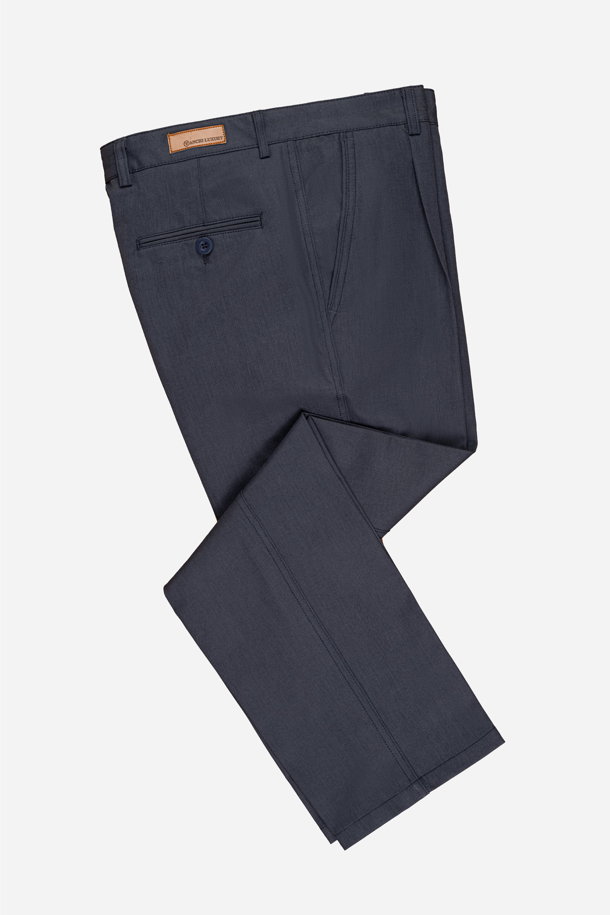 Quần Kaki Mềm 1 Li Nam Trung Niên ANCHI Chất Liệu Cotton Phom Suông Ống Rộng Cao Cấp_thumbnail_20