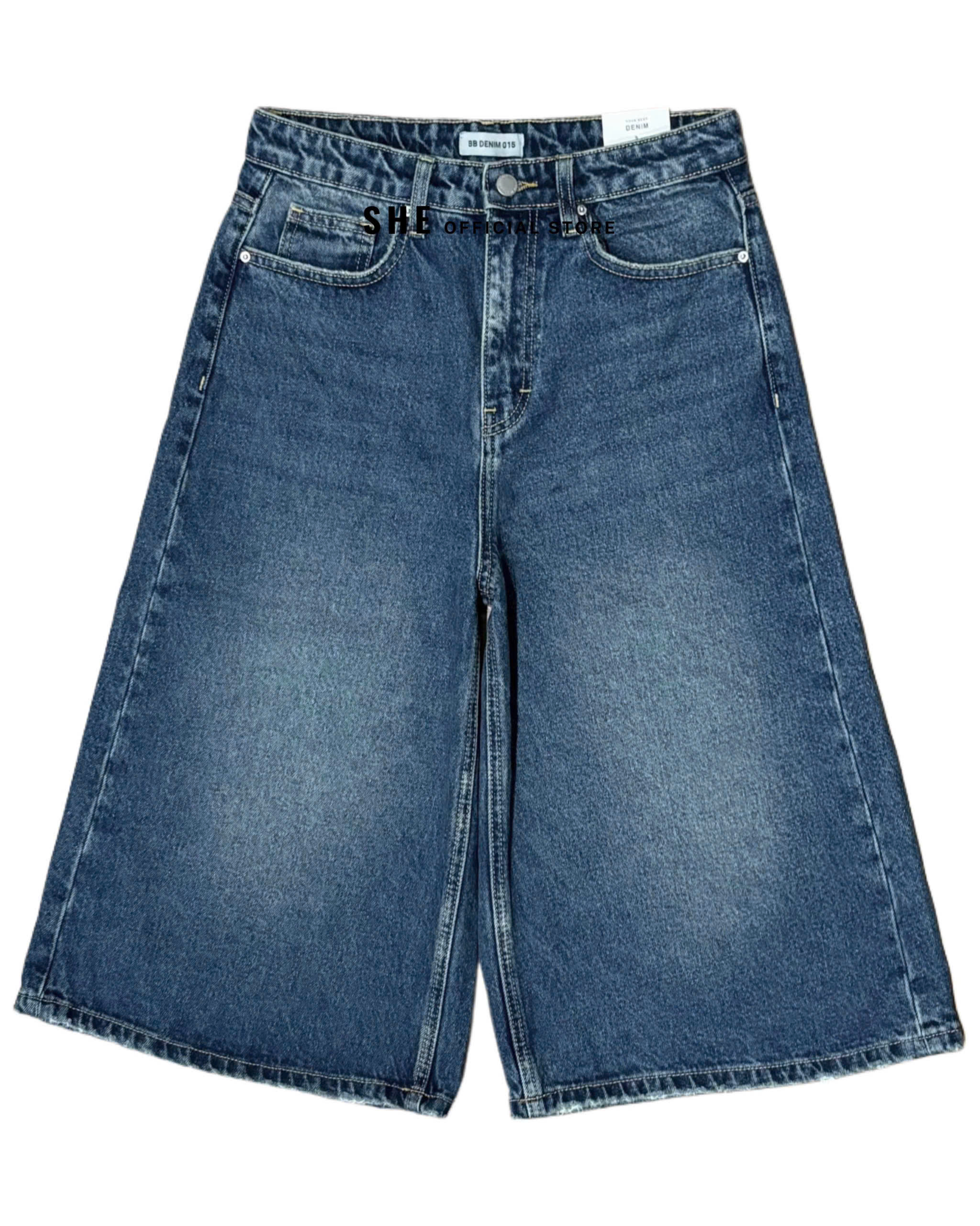 G887 QUẦN BB DENIM LỬNG ĐẬM