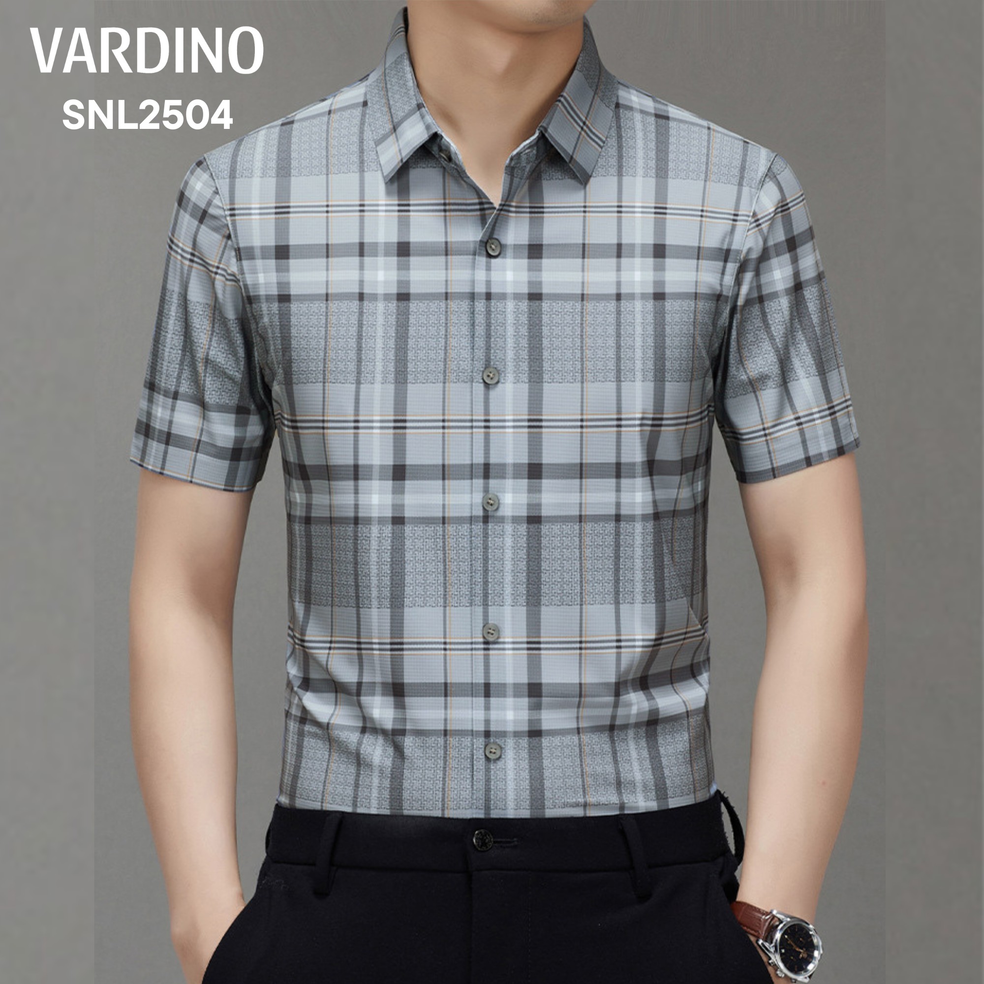 Áo sơ mi nam Vardino SNL2504